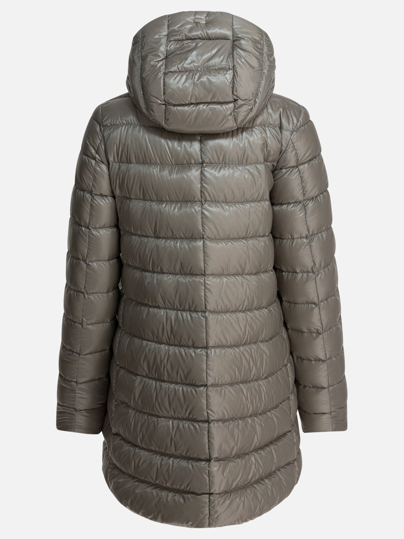 Piumini lunghi Solid colour  Grigio - Herno Donna | PDP | VIETTI Online Store | thumbnail_2