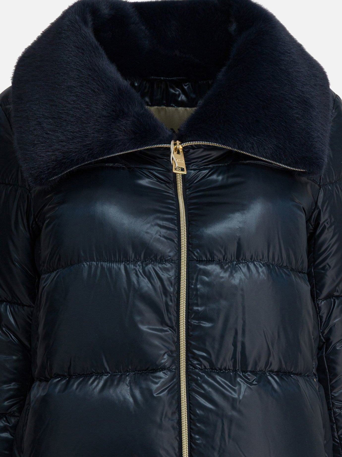 Piumini corti Solid colour  Blu - Herno Donna | PDP | VIETTI Online Store | thumbnail_3