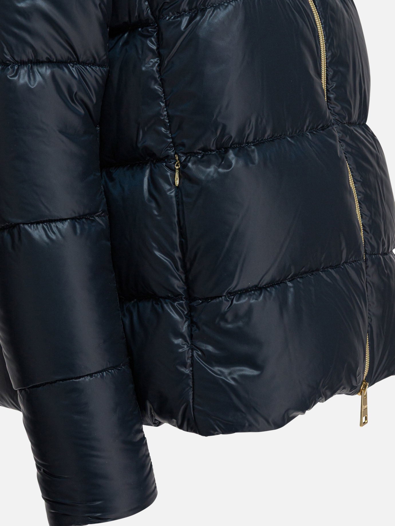 Piumini corti Solid colour  Blu - Herno Donna | PDP | VIETTI Online Store | Zoom-Modal_4
