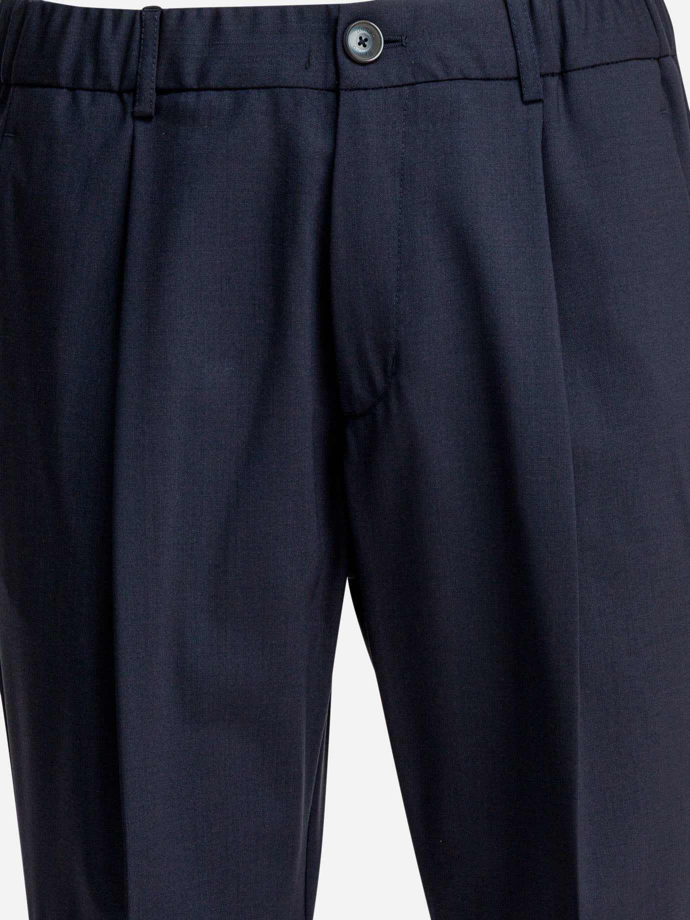 Leisure trousers Solid colour  Blue - Herno Men | PDP | VIETTI Online Store | thumbnail_3