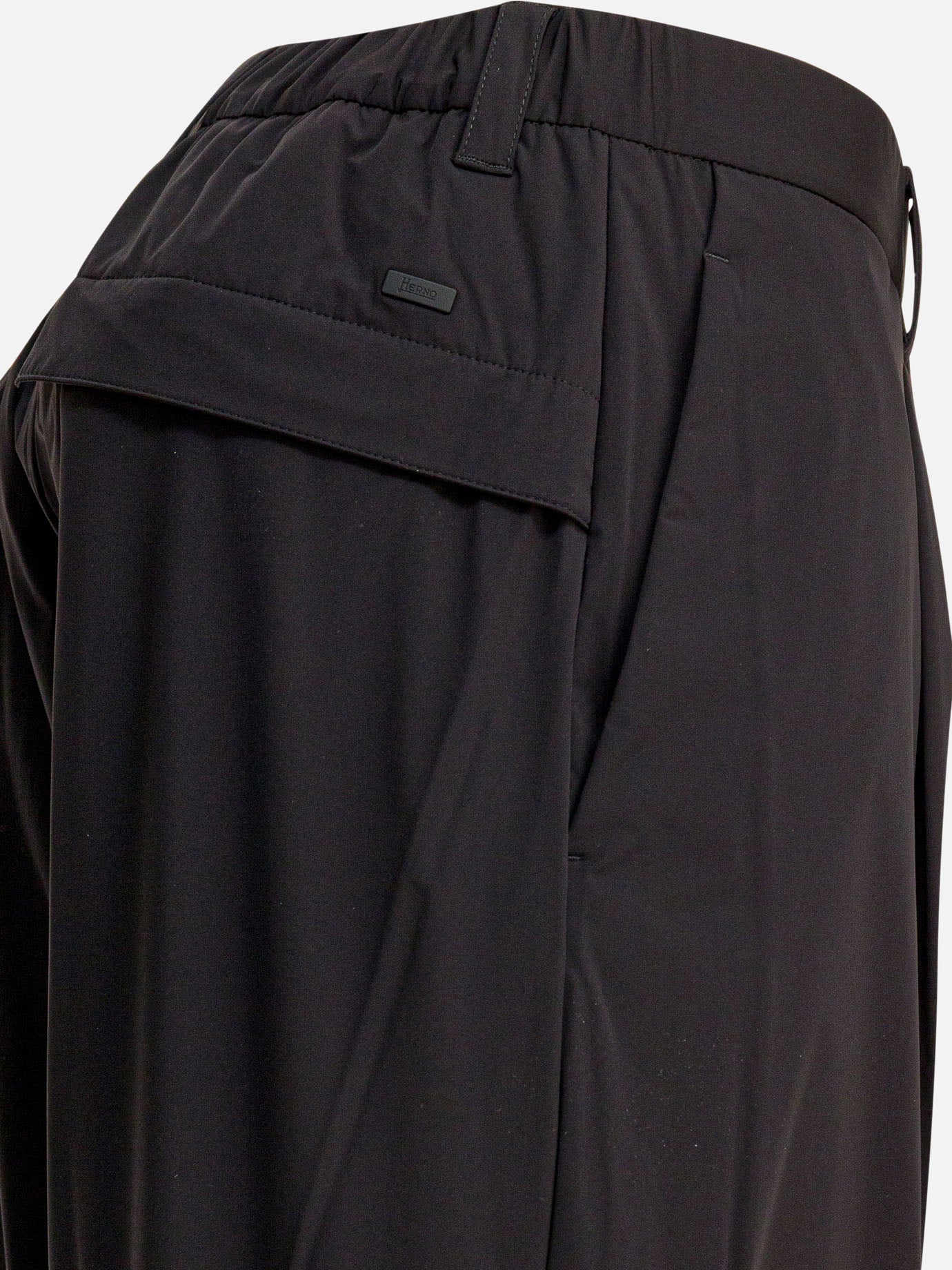 Cargo & parachute trousers Solid colour  Black - Herno Men | PDP | VIETTI Online Store | Zoom-Modal_4
