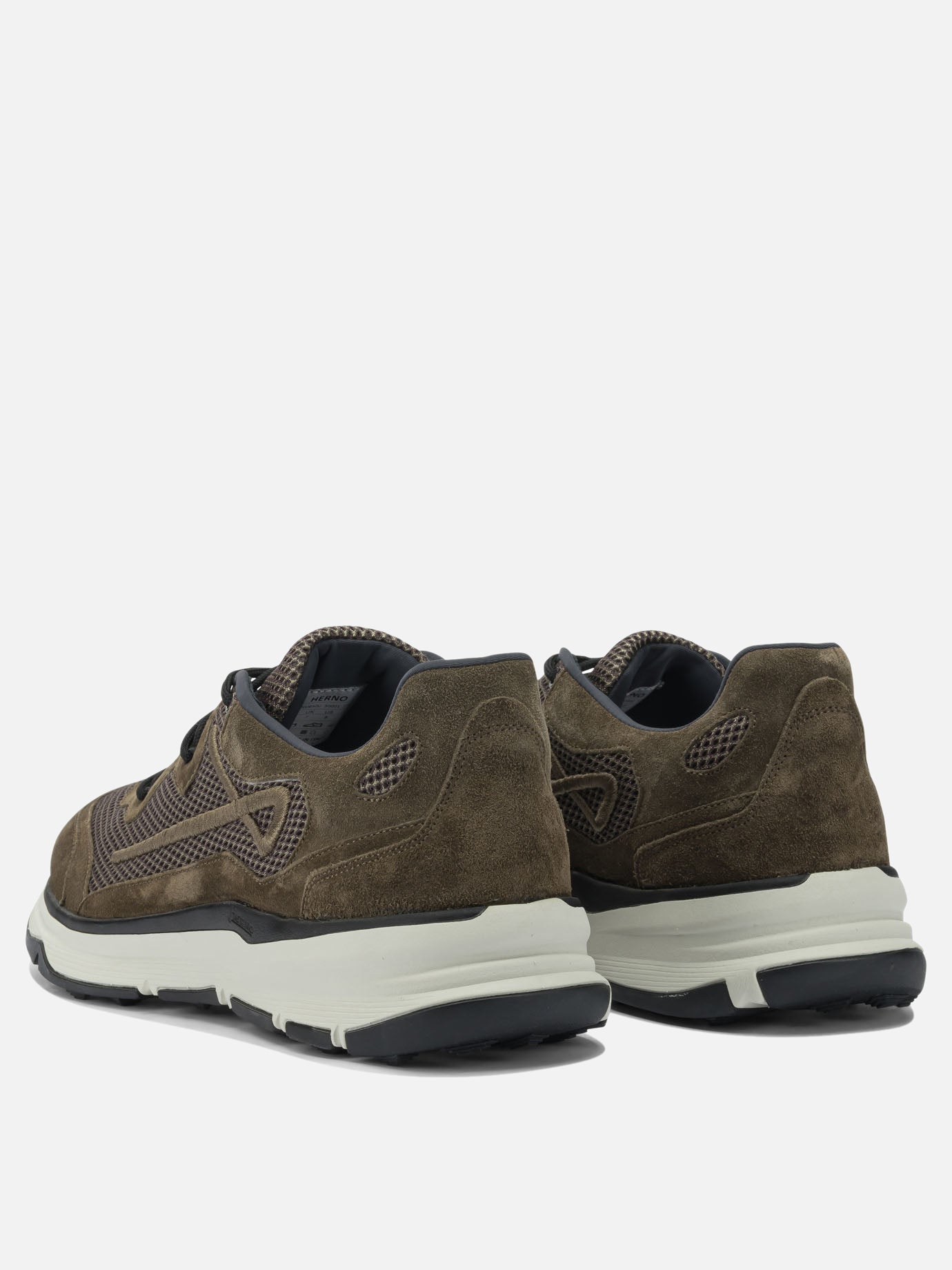 Low top sneakers 100% leather - 100% rubber  Brown - Herno Men | PDP | VIETTI Online Store | Zoom-Modal_4
