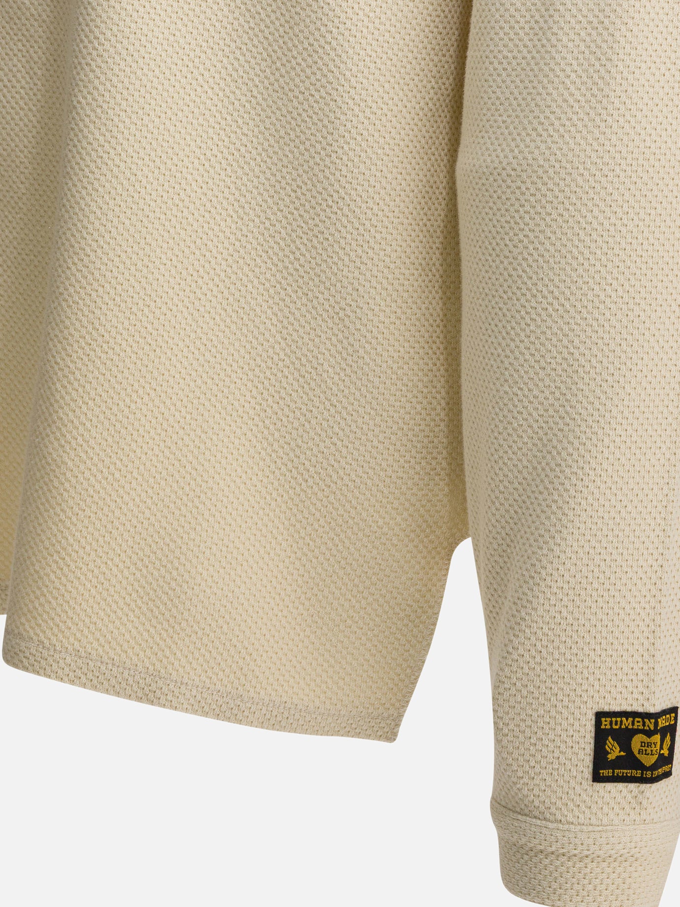 T-shirt serafino Logo  Bianco - Human Made Uomo | PDP | VIETTI Online Store | thumbnail_4