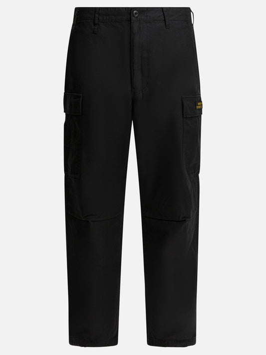 Pantaloni cargo & parachute Solid colour  Nero - Human Made Uomo | PDP | VIETTI Online Store 
