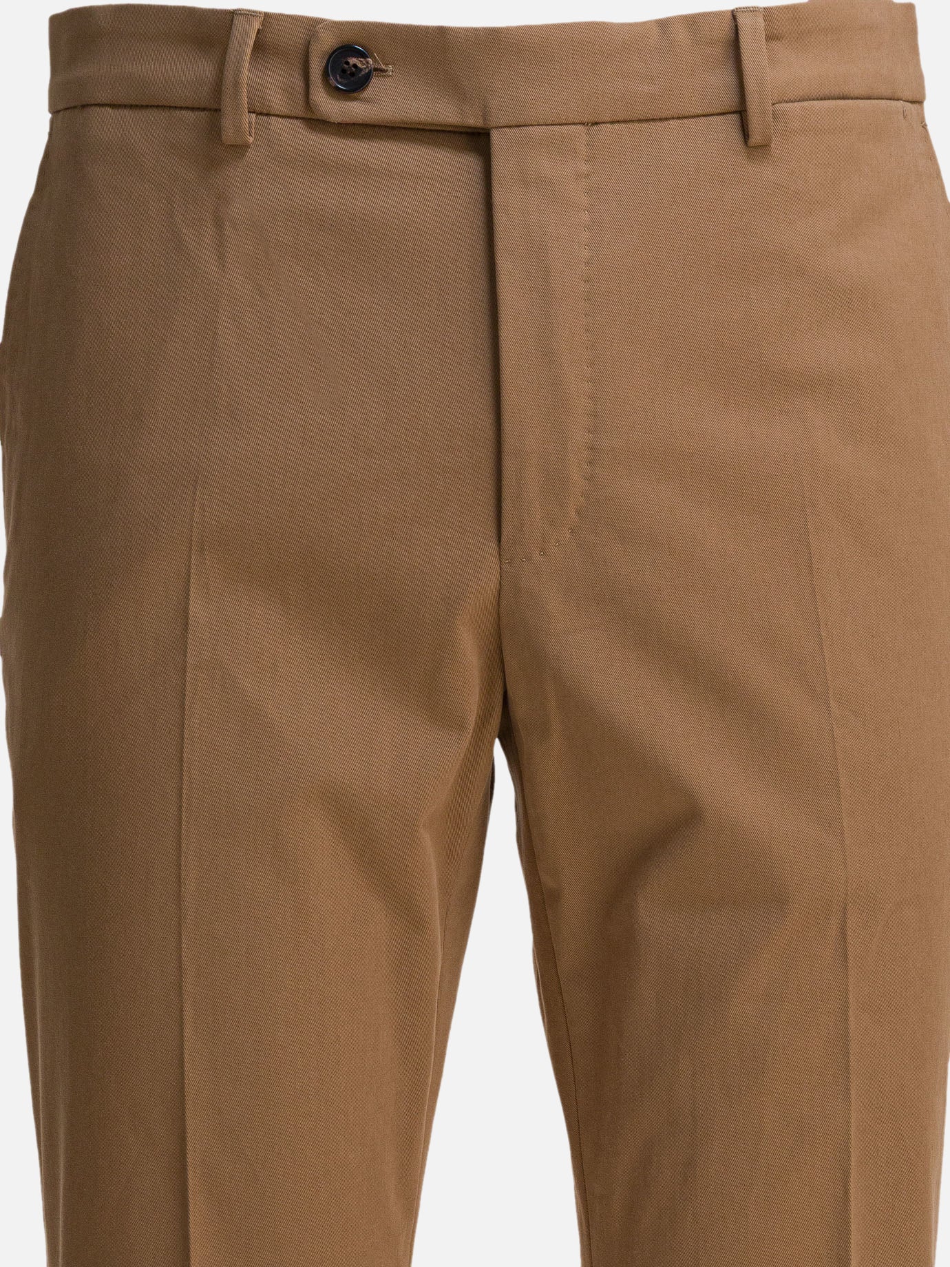 Tailored trousers Solid colour  Beige - Incotex Men | PDP | VIETTI Online Store | Zoom-Modal_3

