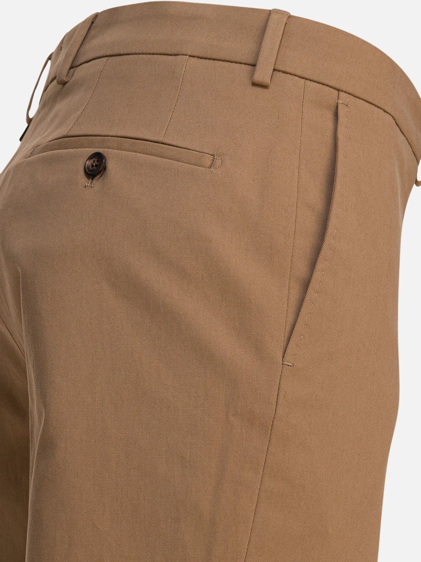 Tailored trousers Solid colour  Beige - Incotex Men | PDP | VIETTI Online Store | thumbnail_4