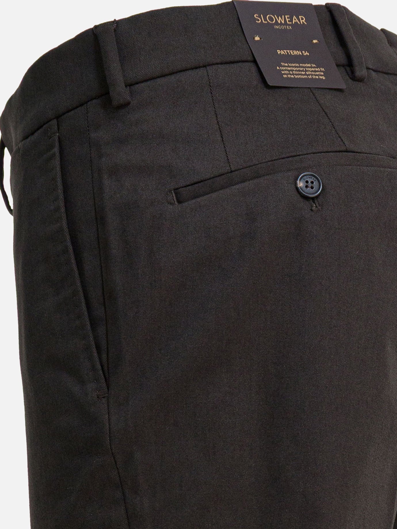 Tailored trousers Solid colour  Brown - Incotex Men | PDP | VIETTI Online Store | Zoom-Modal_4

