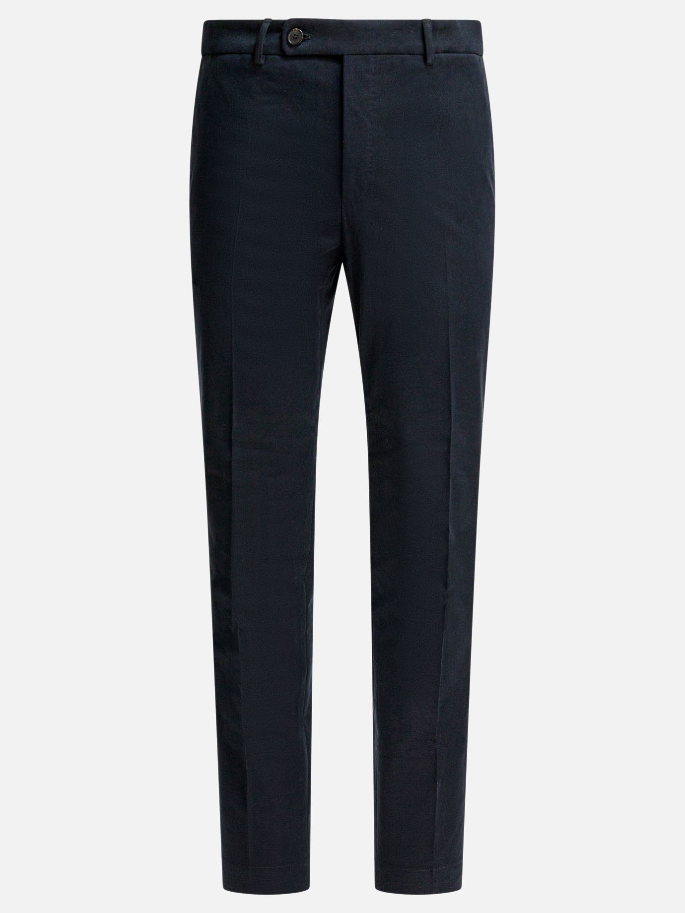 Tailored trousers Solid colour  Blue - Incotex Men | PDP | VIETTI Online Store | Zoom-Modal
