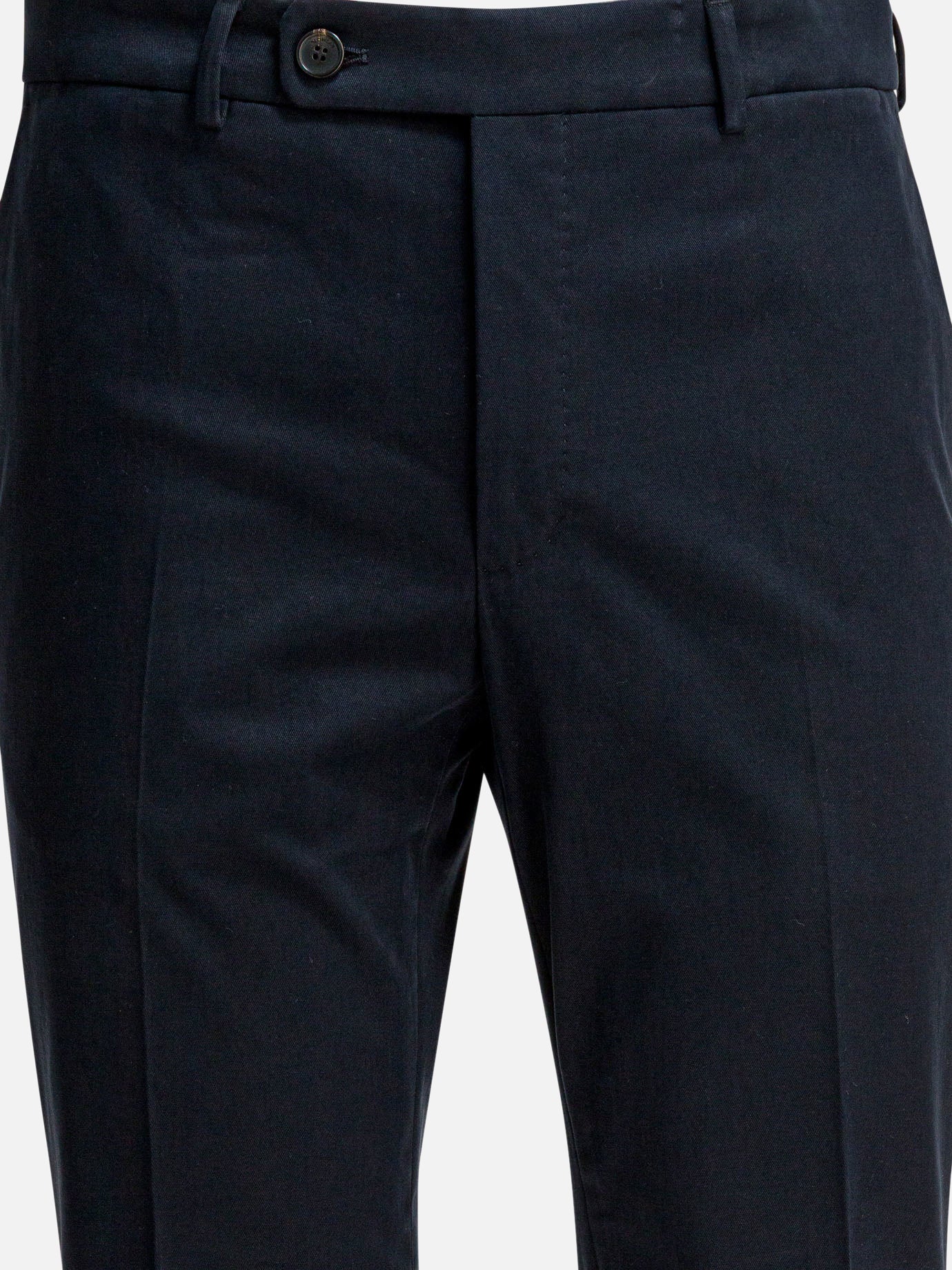 Tailored trousers Solid colour  Blue - Incotex Men | PDP | VIETTI Online Store | thumbnail_3