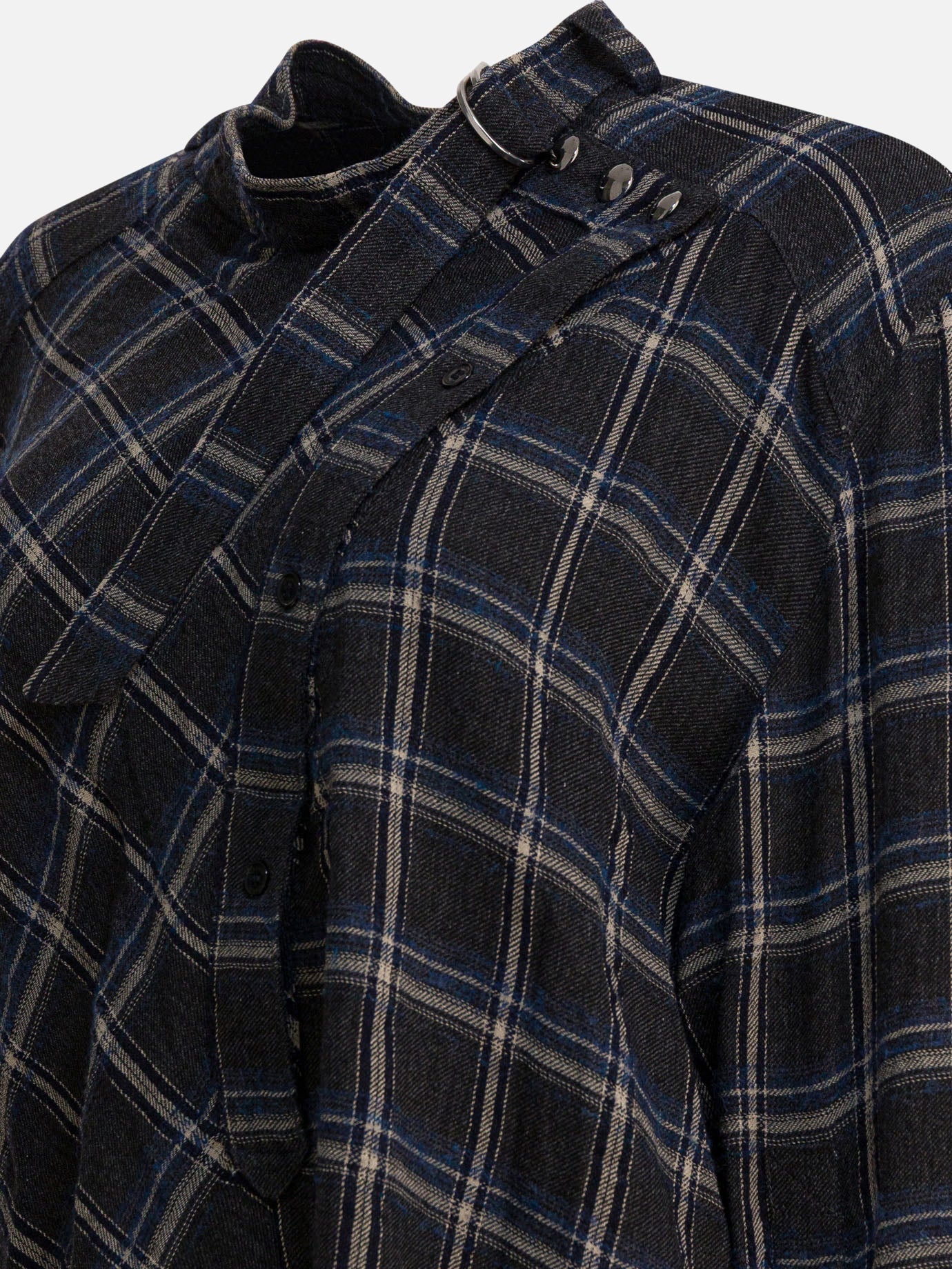Bluse Check  Blu - Isabel Marant Donna | PDP | VIETTI Online Store | Zoom-Modal_3

