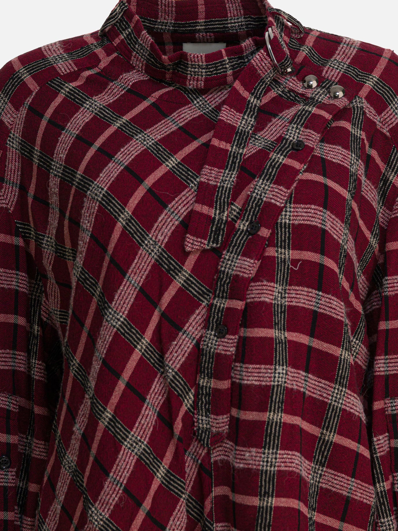 Blouses Check  Red - Isabel Marant Women | PDP | VIETTI Online Store | Zoom-Modal_3
