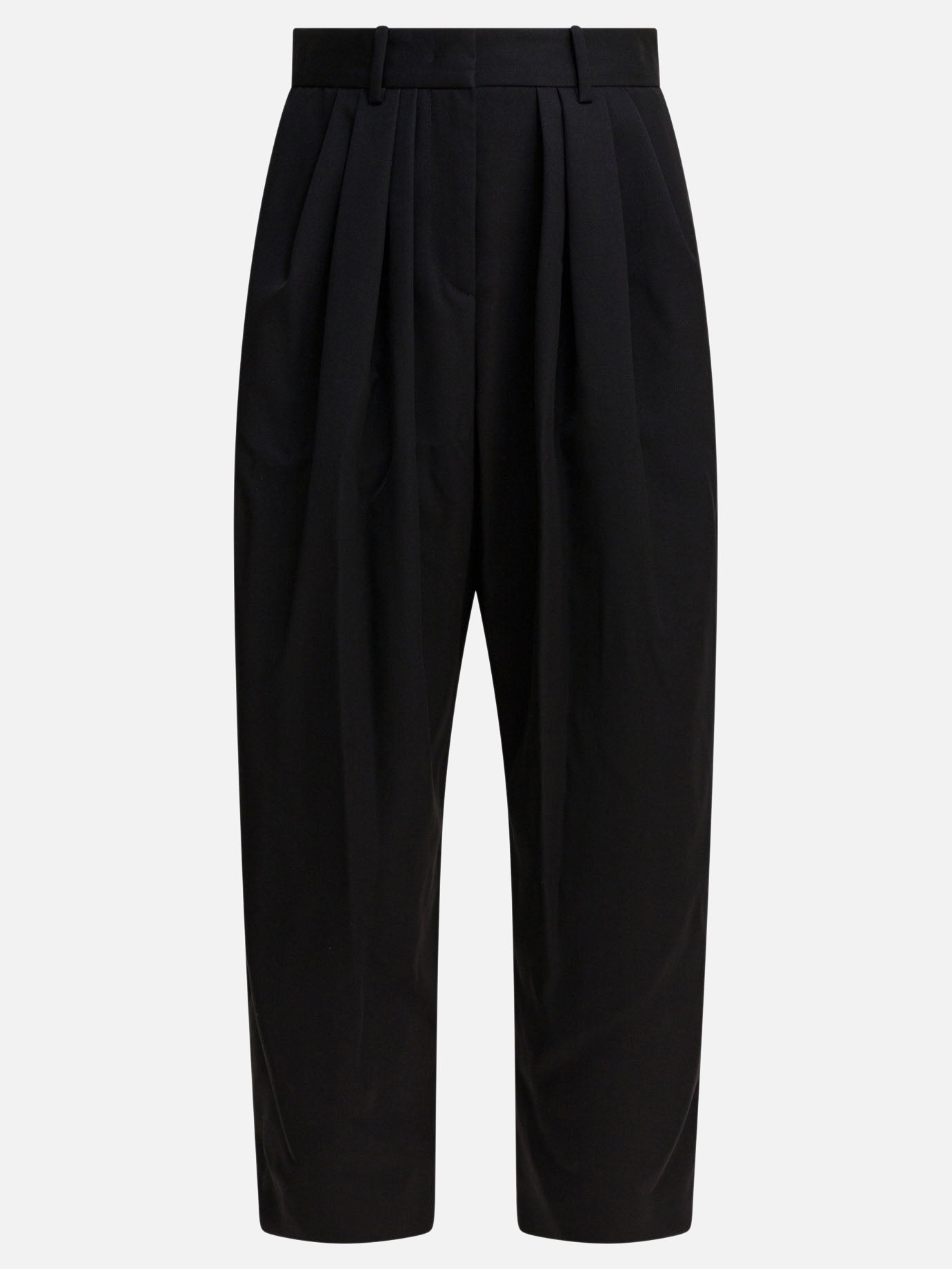 Pantaloni casual Solid colour  Nero - Isabel Marant Donna | PDP | VIETTI Online Store | thumbnail