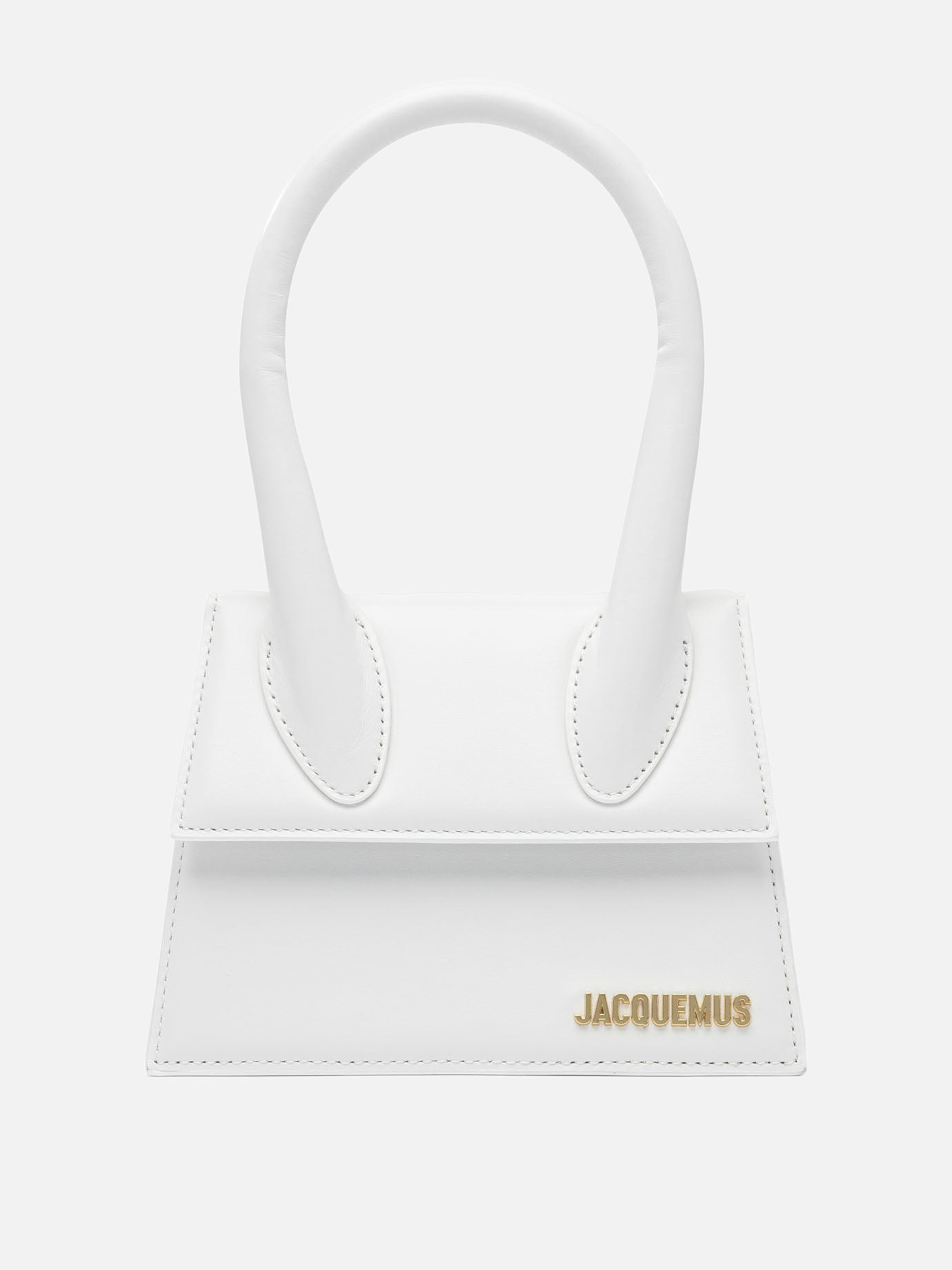 Small bags 100% cow leather - Lining : 100% cotton  White - Jacquemus Women | PDP | VIETTI Online Store | Zoom-Modal
