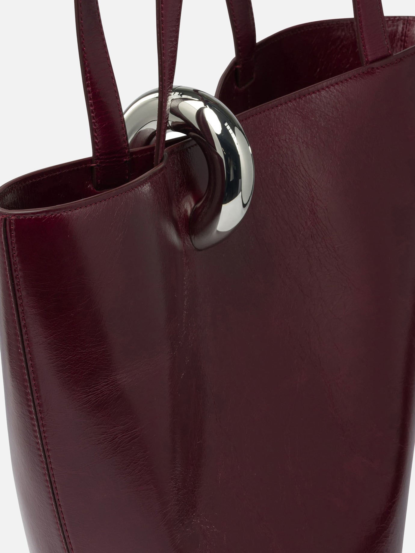 Borse medie 100% leather  Bordeaux - Jacquemus Donna | PDP | VIETTI Online Store | thumbnail_4