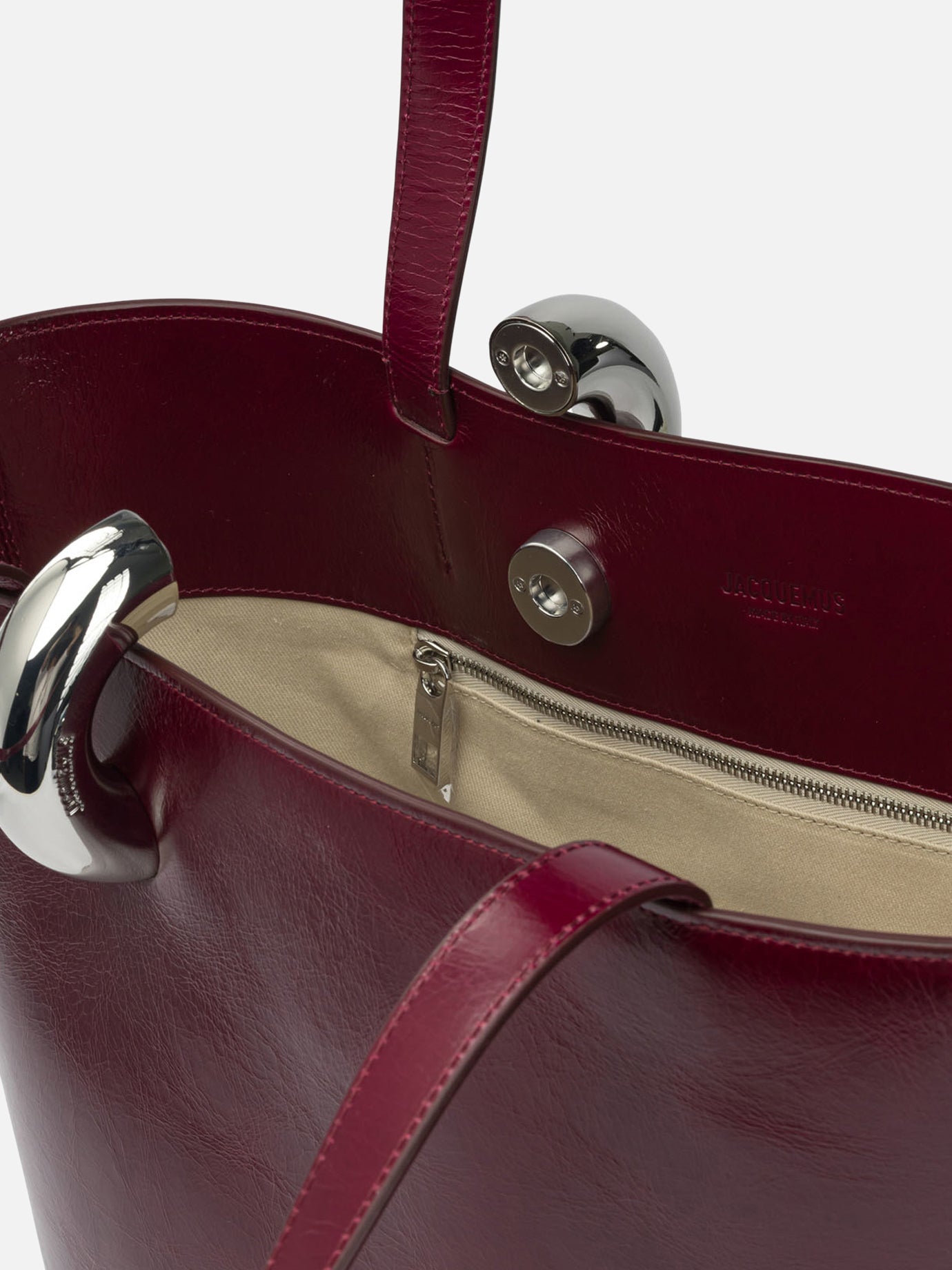 Borse medie 100% leather  Bordeaux - Jacquemus Donna | PDP | VIETTI Online Store | Zoom-Modal_5
