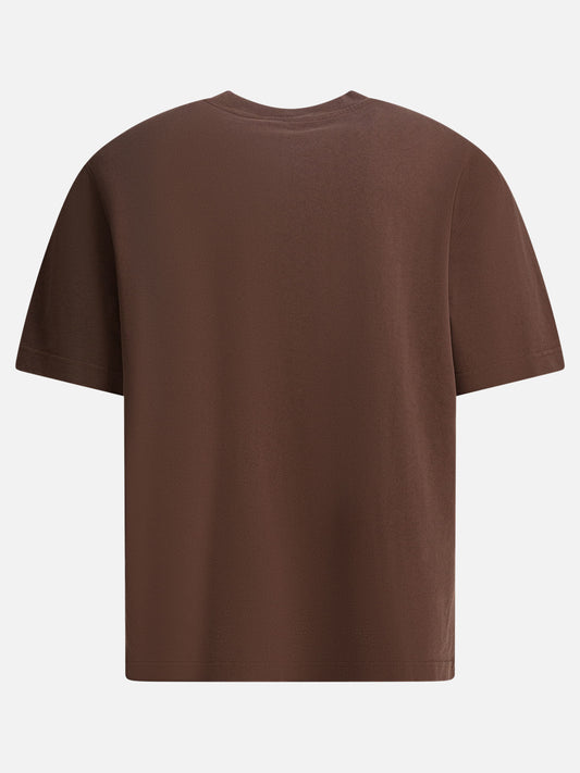 T-shirt girocollo Logo  Marrone - Jacquemus Uomo | PLP | VIETTI Online Store | 2
