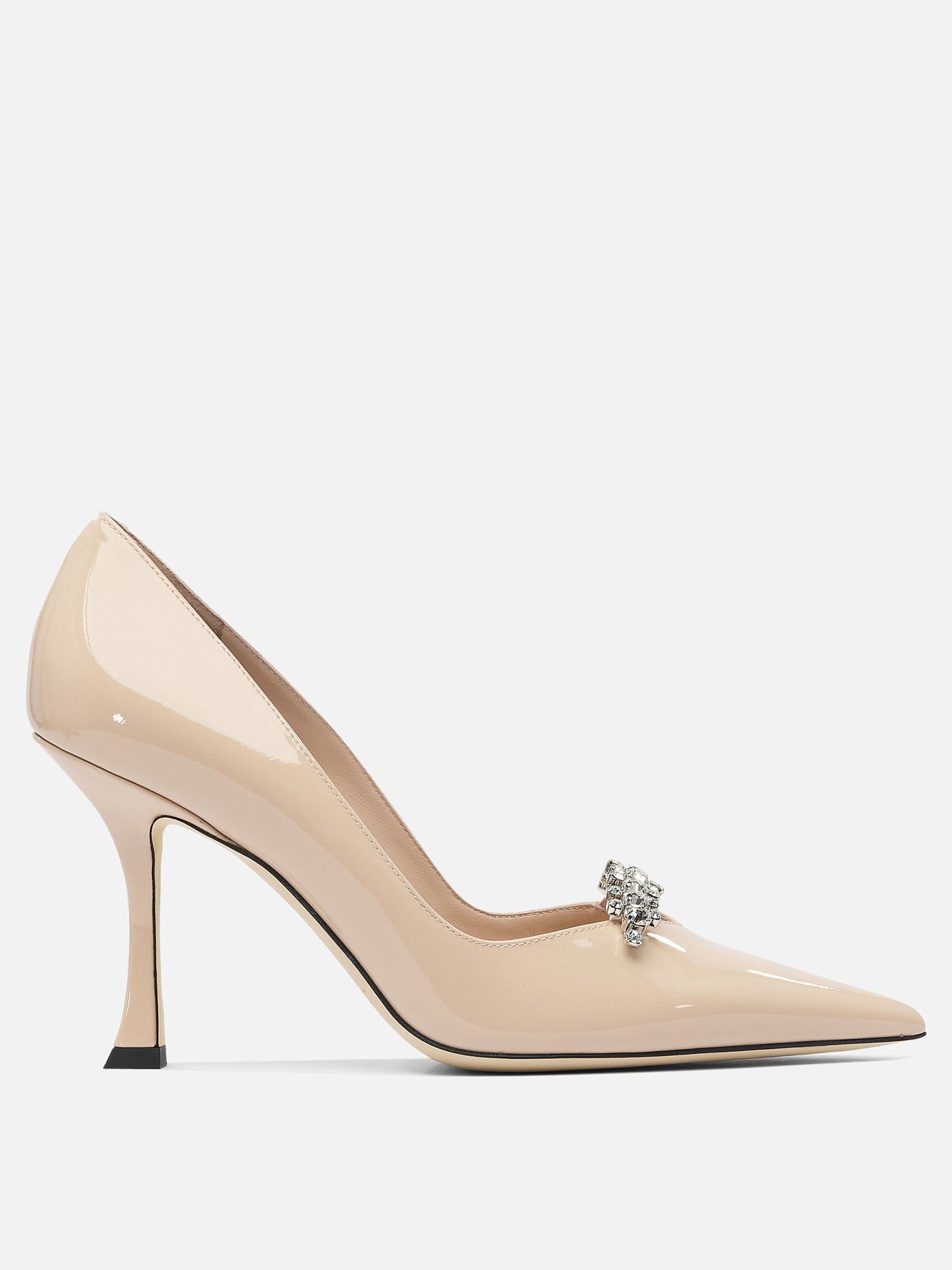 Décolleté 100% calf - 100% calf  Beige - Jimmy Choo Donna | PDP | VIETTI Online Store | Zoom-Modal
