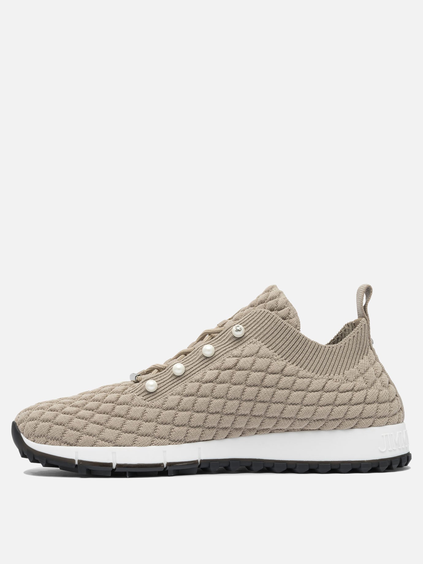 Sneaker basse 100% textile - 100% rubber  Grigio - Jimmy Choo Donna | PDP | VIETTI Online Store | Zoom-Modal_3
