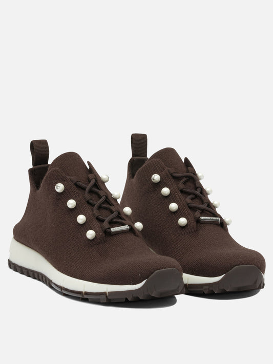 Sneaker basse 100% textile - 100% rubber  Marrone - Jimmy Choo Donna | PLP | VIETTI Online Store | 2
