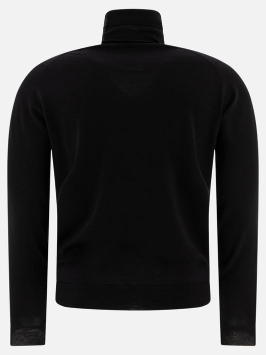 Maglioni dolcevita Solid colour  Nero - John Smedley Uomo | PLP | VIETTI Online Store | 2
