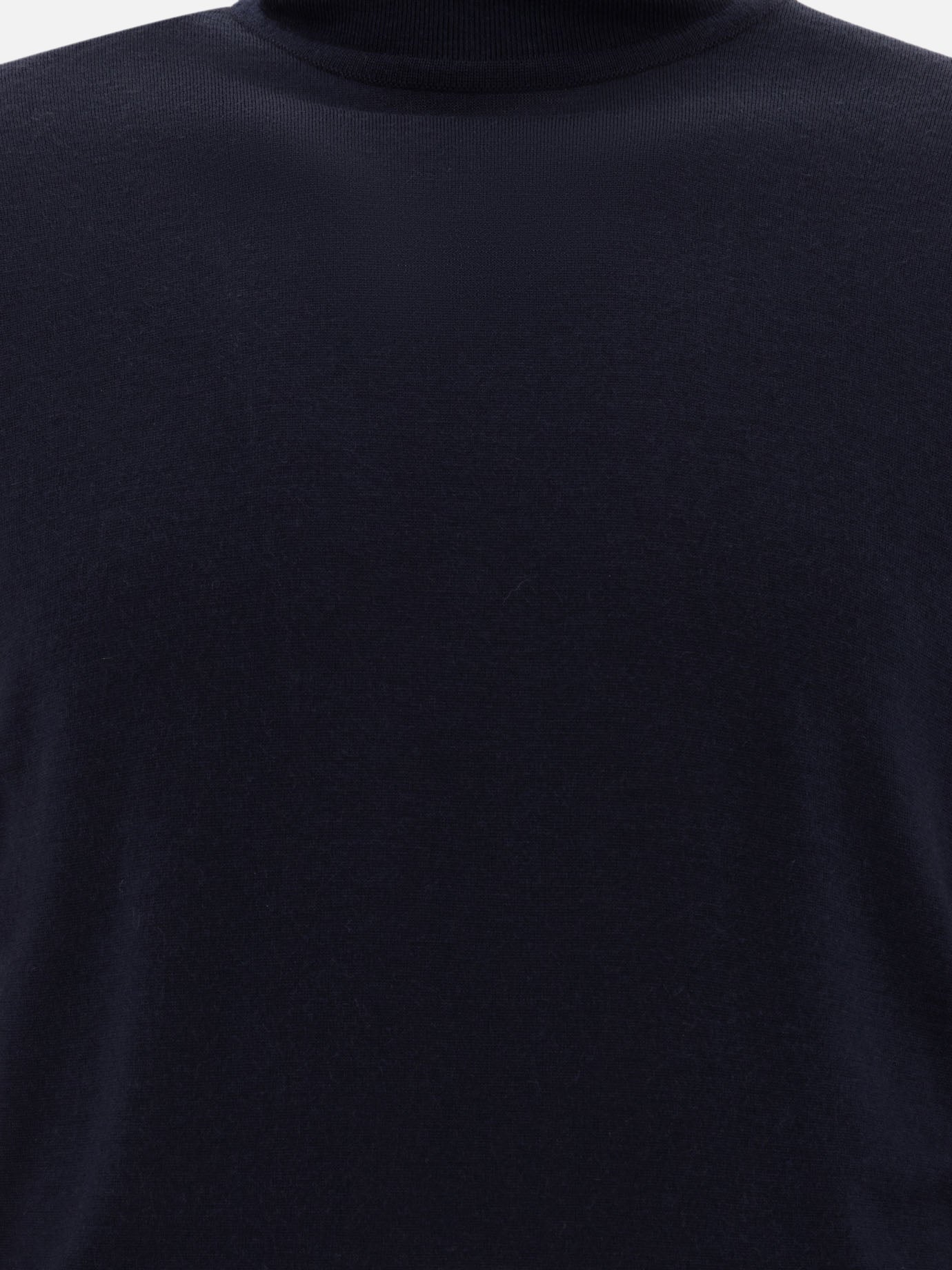 Turtleneck sweaters Solid colour  Blue - John Smedley Men | PDP | VIETTI Online Store | Zoom-Modal_3
