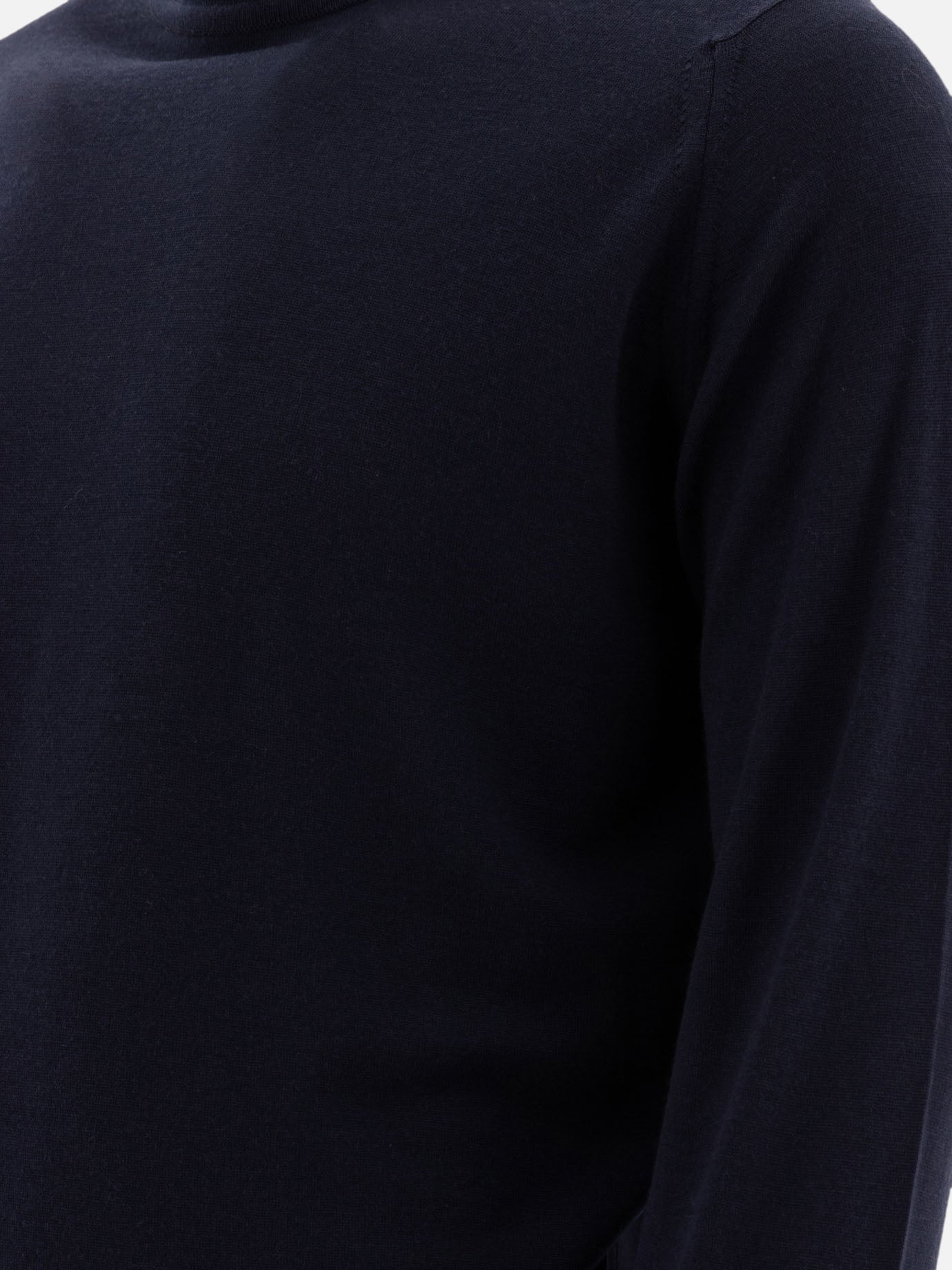 Turtleneck sweaters Solid colour  Blue - John Smedley Men | PDP | VIETTI Online Store | Zoom-Modal_4

