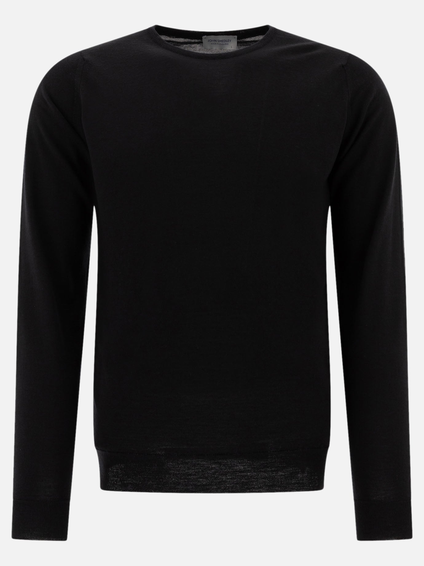 Maglioni girocollo Solid colour  Nero - John Smedley Uomo | PDP | VIETTI Online Store | thumbnail