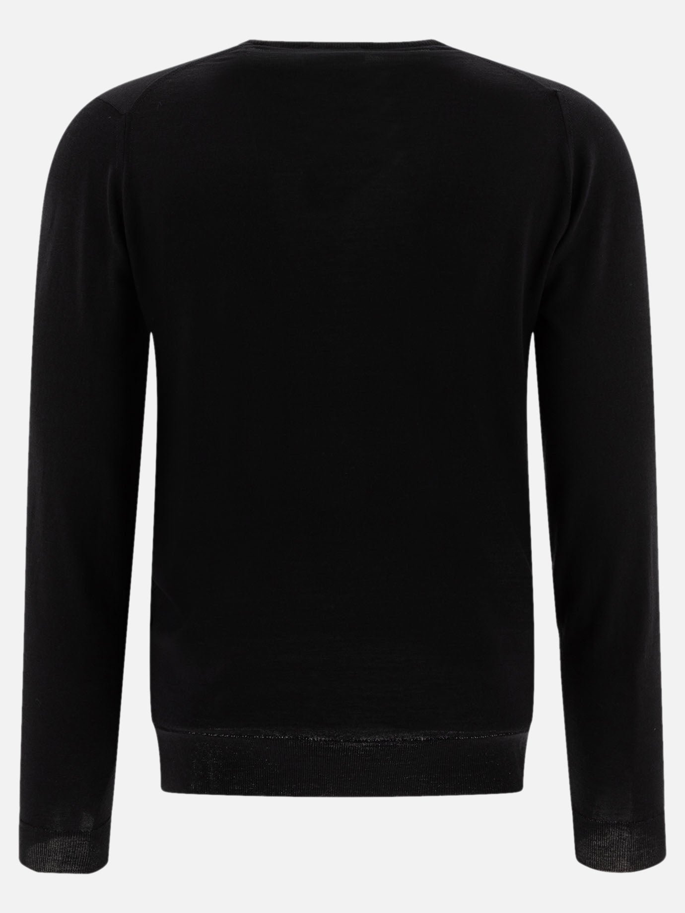 Maglioni girocollo Solid colour  Nero - John Smedley Uomo | PDP | VIETTI Online Store | Zoom-Modal_2
