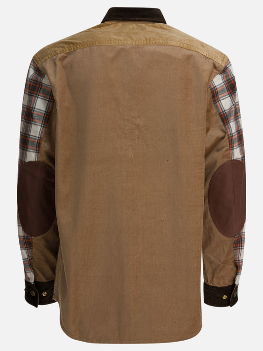 Giacche overshirt Check  Marrone - Junya Watanabe MAN Uomo | PLP | VIETTI Online Store | 2
