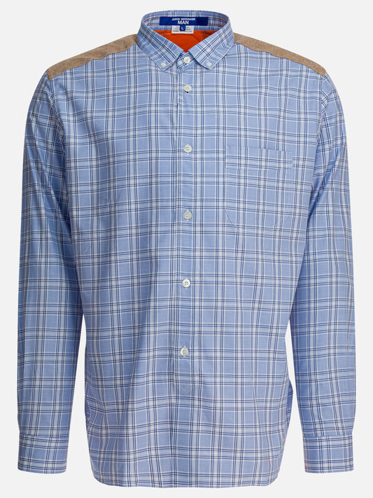 Camicie casual Check  Azzurro - Junya Watanabe MAN Uomo | PLP | VIETTI Online Store 
