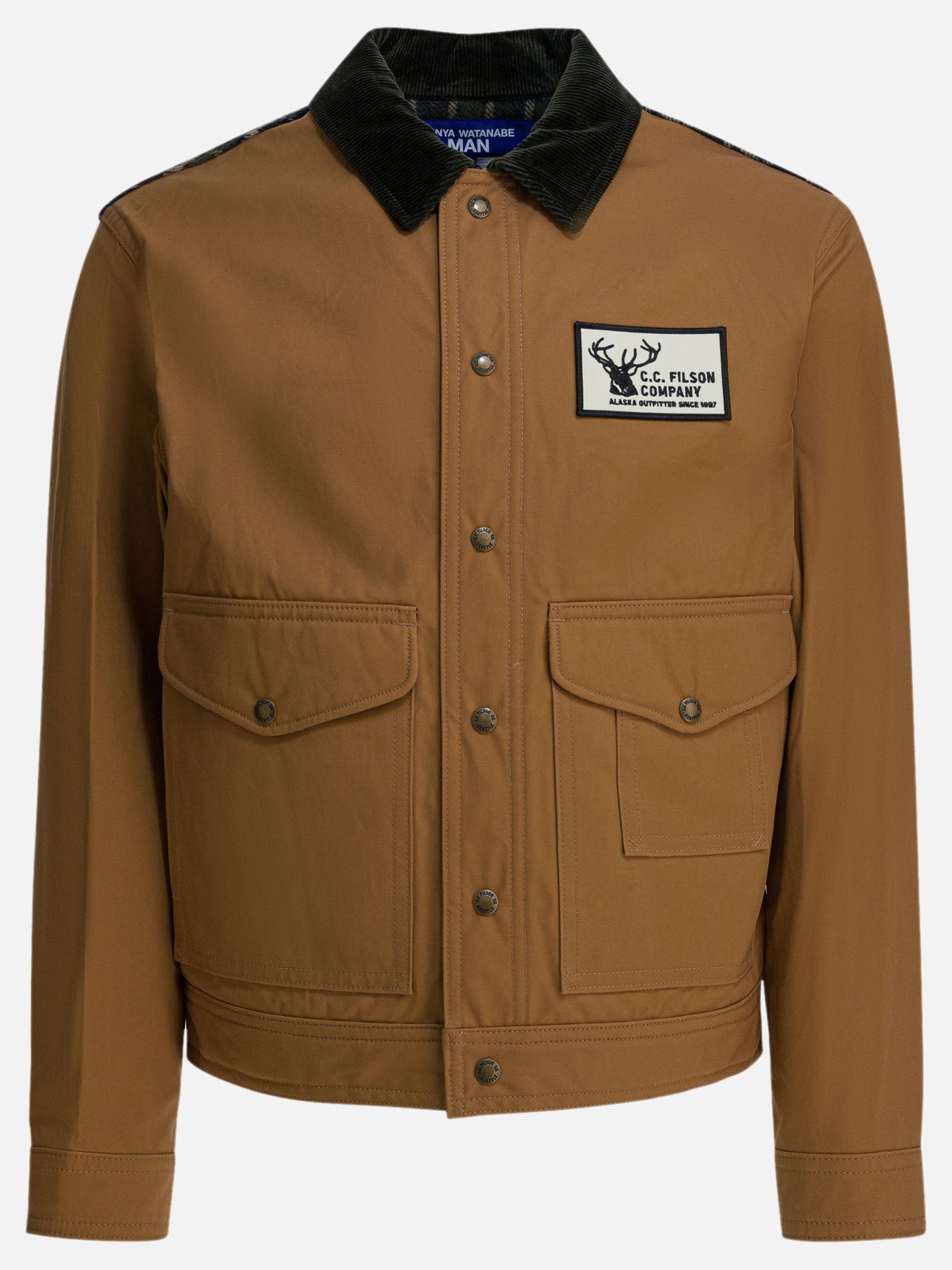 Giacche leggere & Trapuntate Logo  Beige - Junya Watanabe MAN Uomo | PDP | VIETTI Online Store | Zoom-Modal
