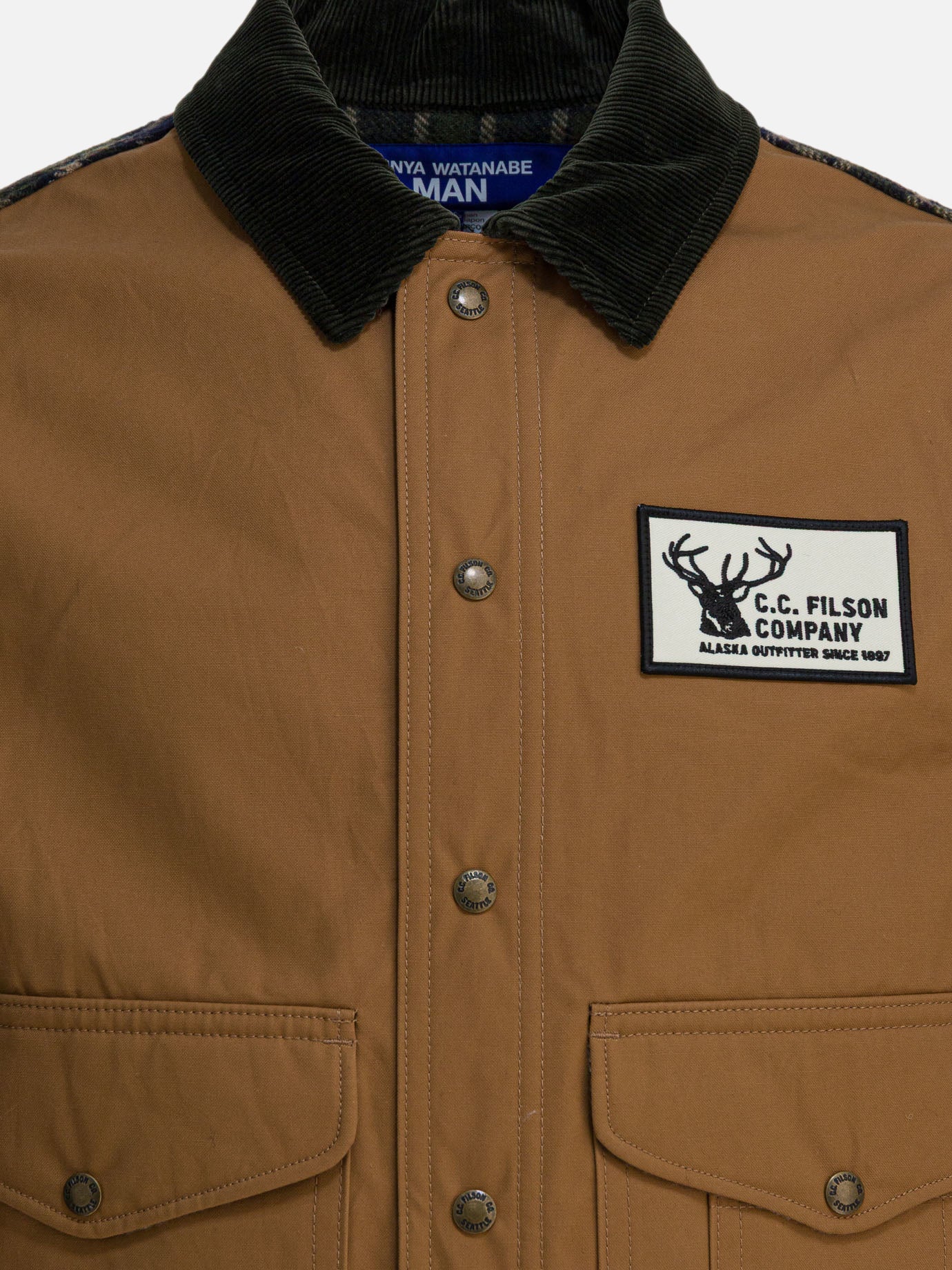 Giacche leggere & Trapuntate Logo  Beige - Junya Watanabe MAN Uomo | PDP | VIETTI Online Store | Zoom-Modal_3
