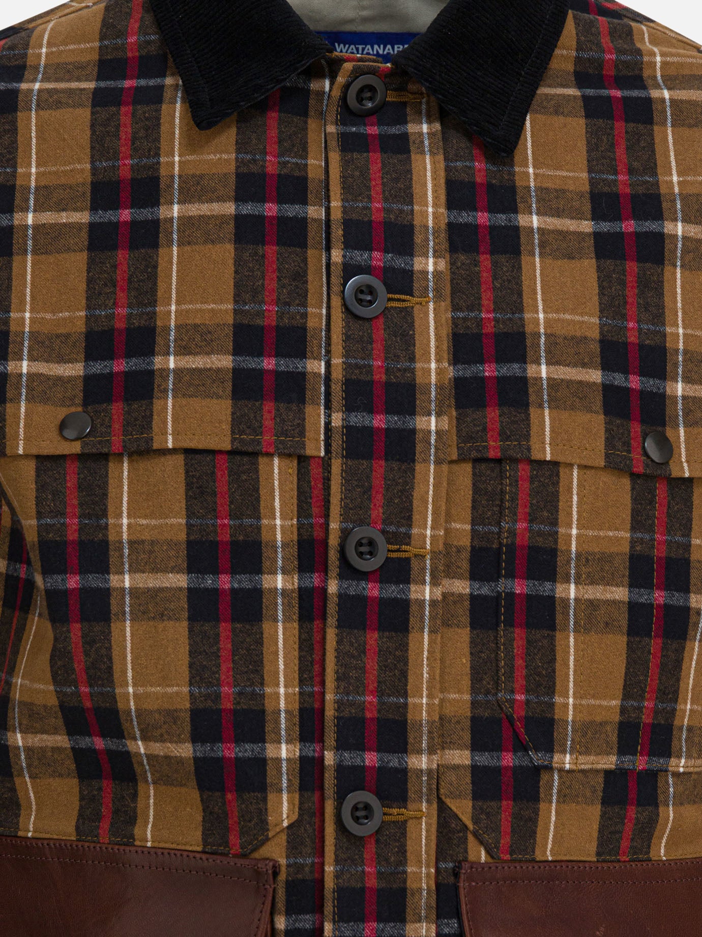 Giacche leggere & Trapuntate Check  Marrone - Junya Watanabe MAN Uomo | PDP | VIETTI Online Store | Zoom-Modal_3
