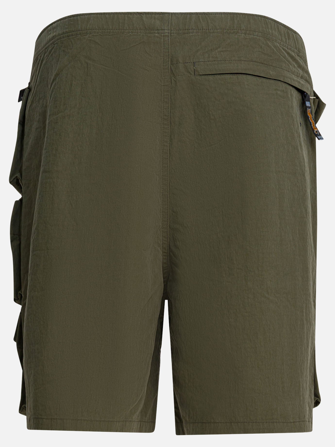 Short cargo Solid colour  Verde - KAPITAL Uomo | PDP | VIETTI Online Store | thumbnail_2