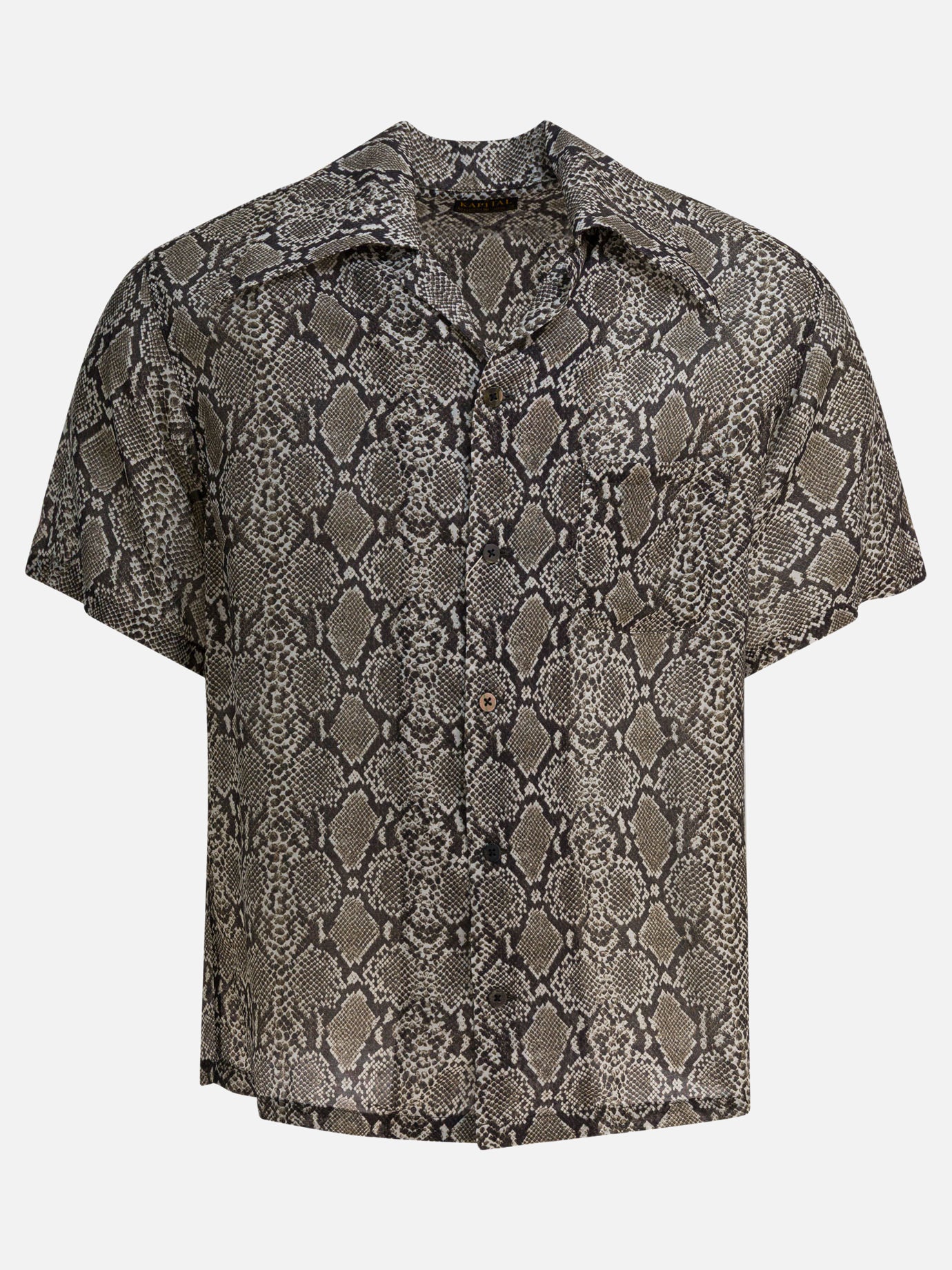 Casual shirts Animal print  Grey - KAPITAL Men | PDP | VIETTI Online Store | Zoom-Modal
