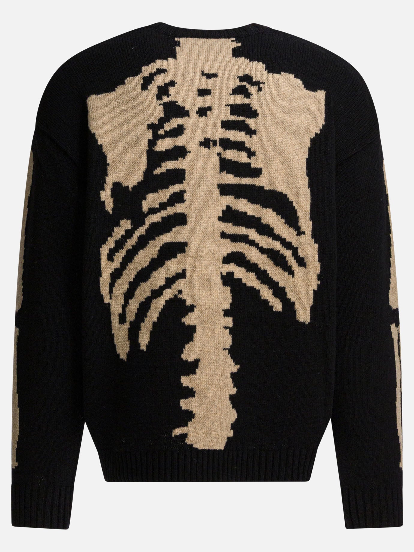 Maglioni girocollo Solid colour  Nero - KAPITAL Uomo | PDP | VIETTI Online Store | Zoom-Modal_2
