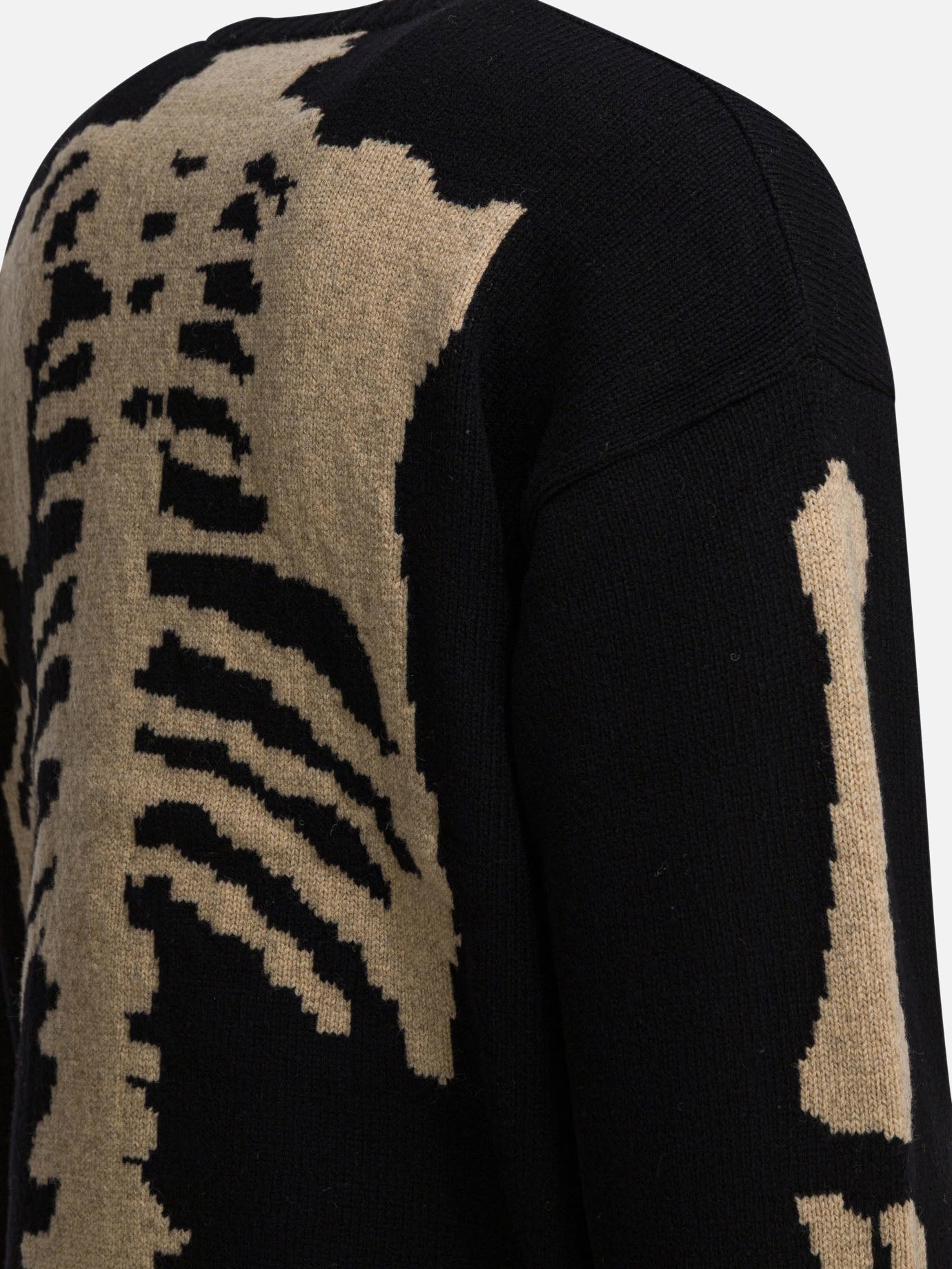 Maglioni girocollo Solid colour  Nero - KAPITAL Uomo | PDP | VIETTI Online Store | Zoom-Modal_4
