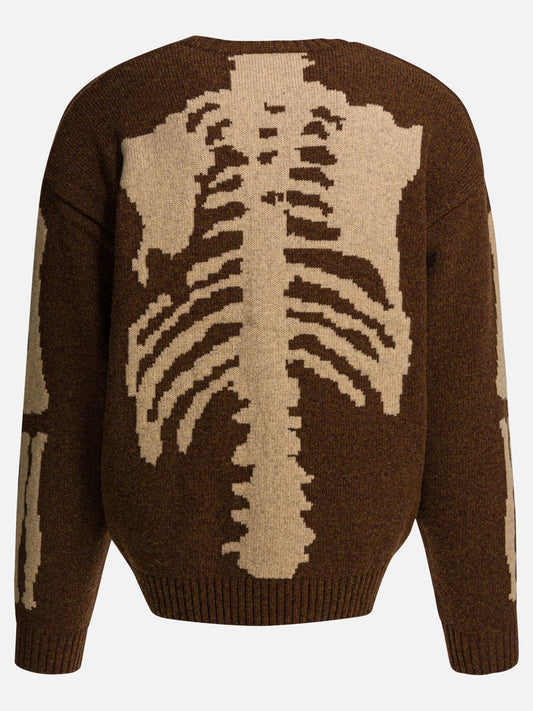 Maglioni girocollo Solid colour  Marrone - KAPITAL Uomo | PLP | VIETTI Online Store | 2
