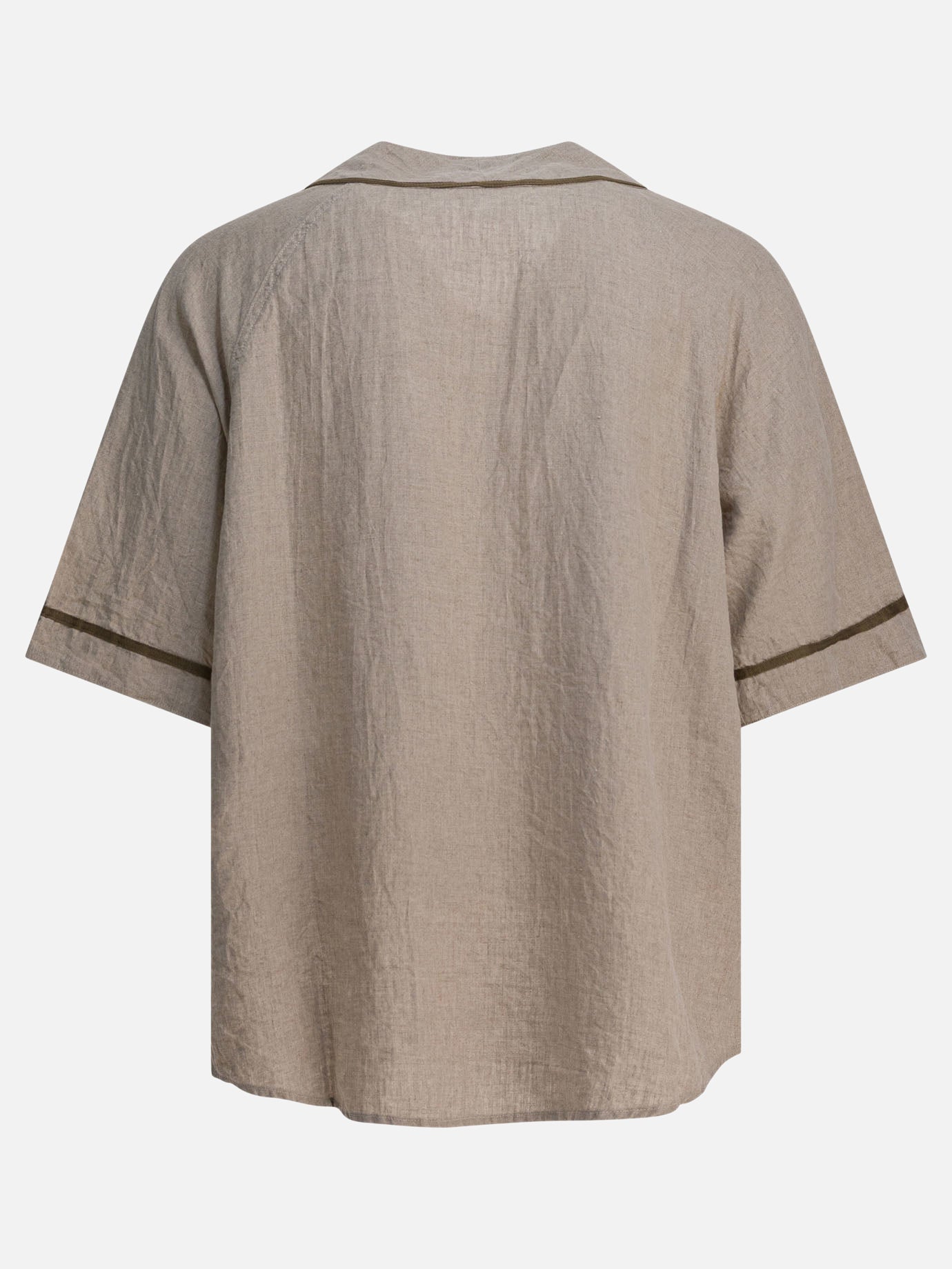 Camicie casual Solid colour  Beige - KAPITAL Uomo | PDP | VIETTI Online Store | Zoom-Modal_2
