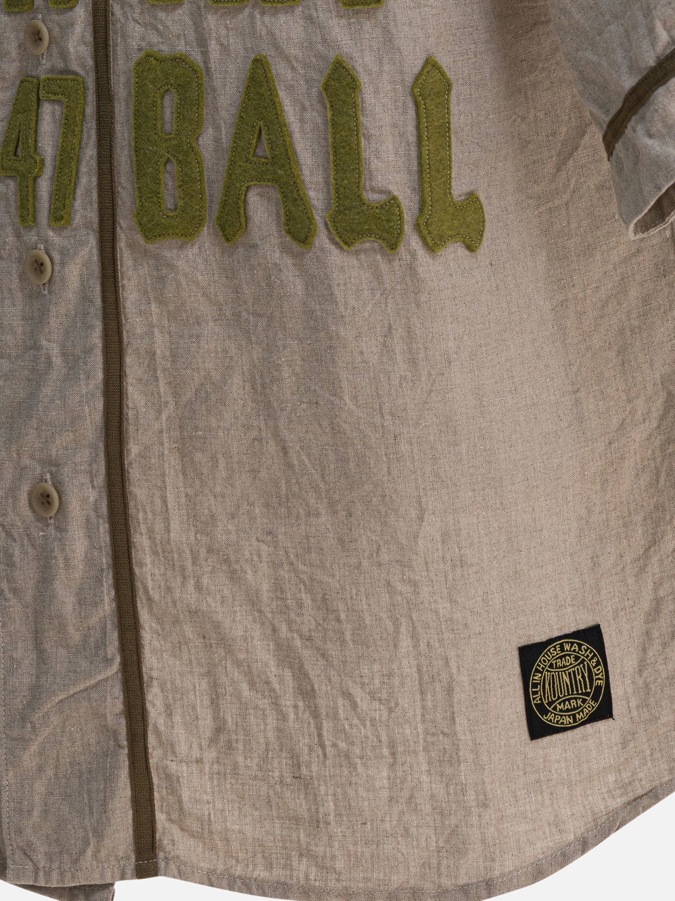 Camicie casual Solid colour  Beige - KAPITAL Uomo | PDP | VIETTI Online Store | Zoom-Modal_4
