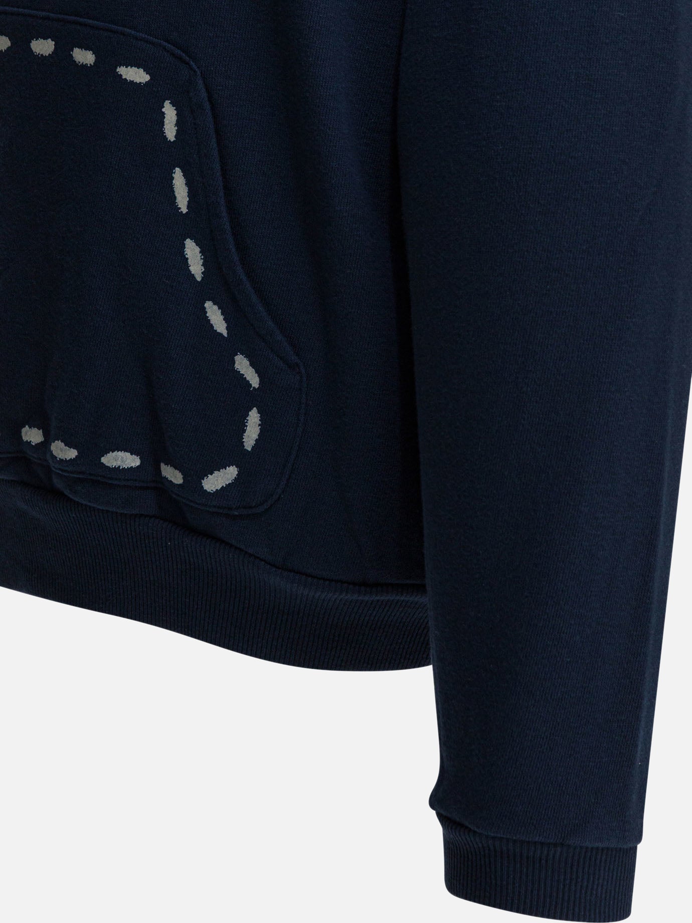 Felpe con cappuccio Solid colour  Blu - KAPITAL Uomo | PDP | VIETTI Online Store | thumbnail_4