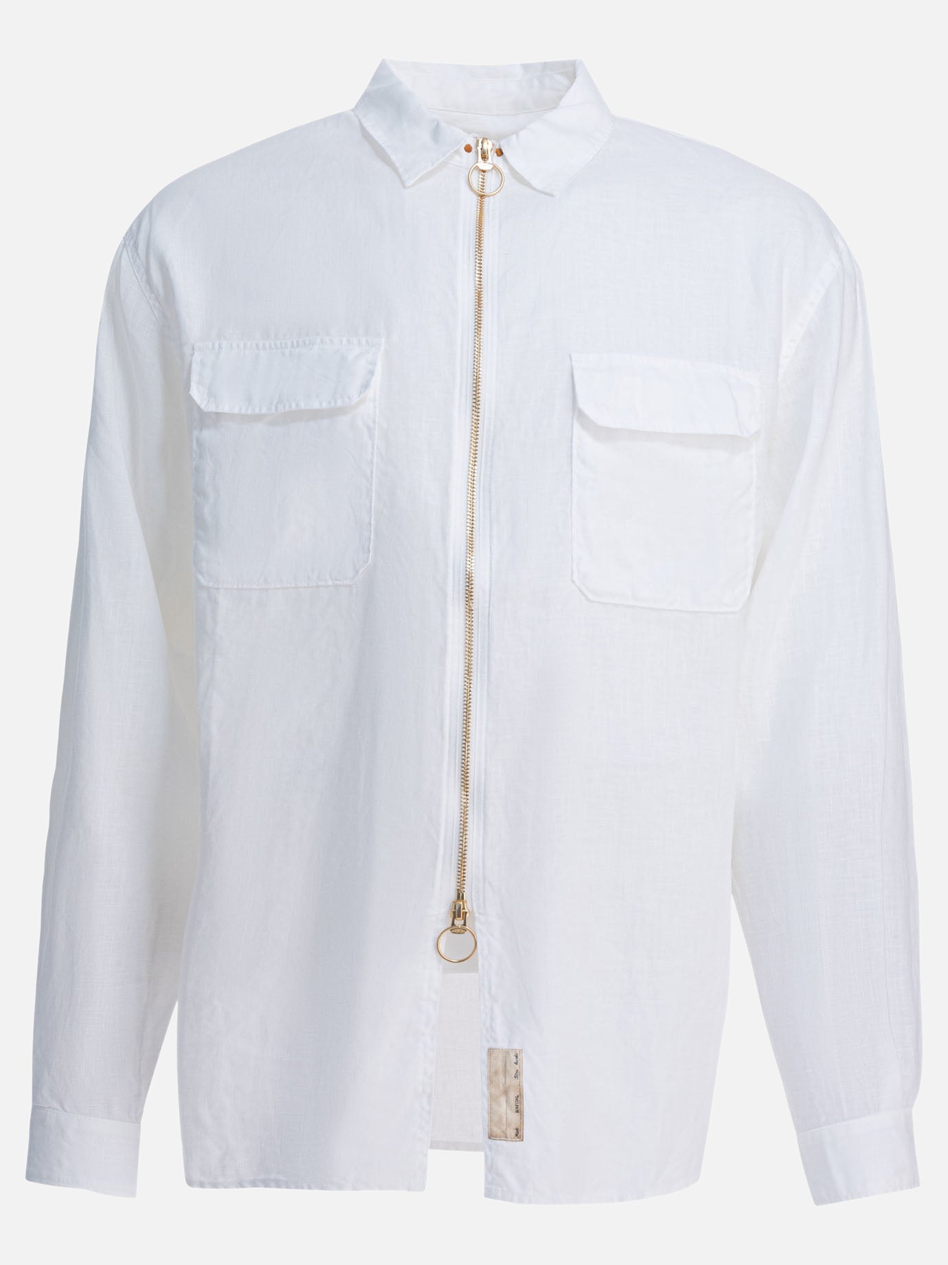 Camicie casual Solid colour  Bianco - KAPITAL Uomo | PDP | VIETTI Online Store | Zoom-Modal
