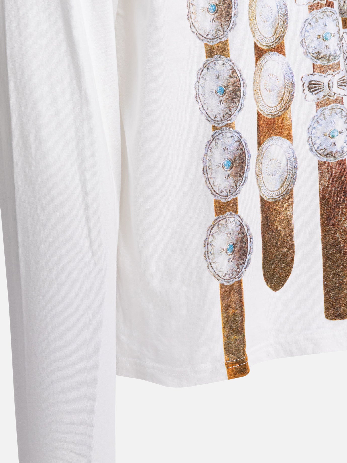 Crewneck t-shirts Graphics  White - KAPITAL Men | PDP | VIETTI Online Store | thumbnail_4