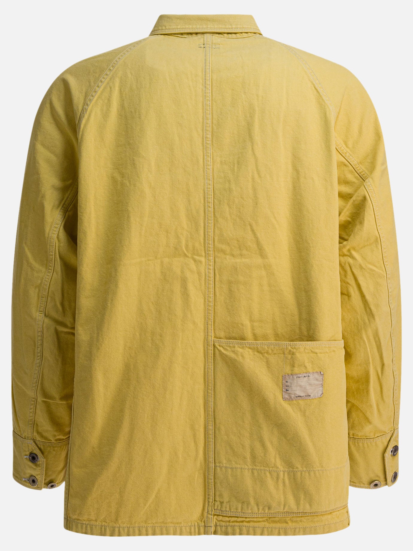 Giacche overshirt Solid colour  Giallo - KAPITAL Uomo | PDP | VIETTI Online Store | thumbnail_2