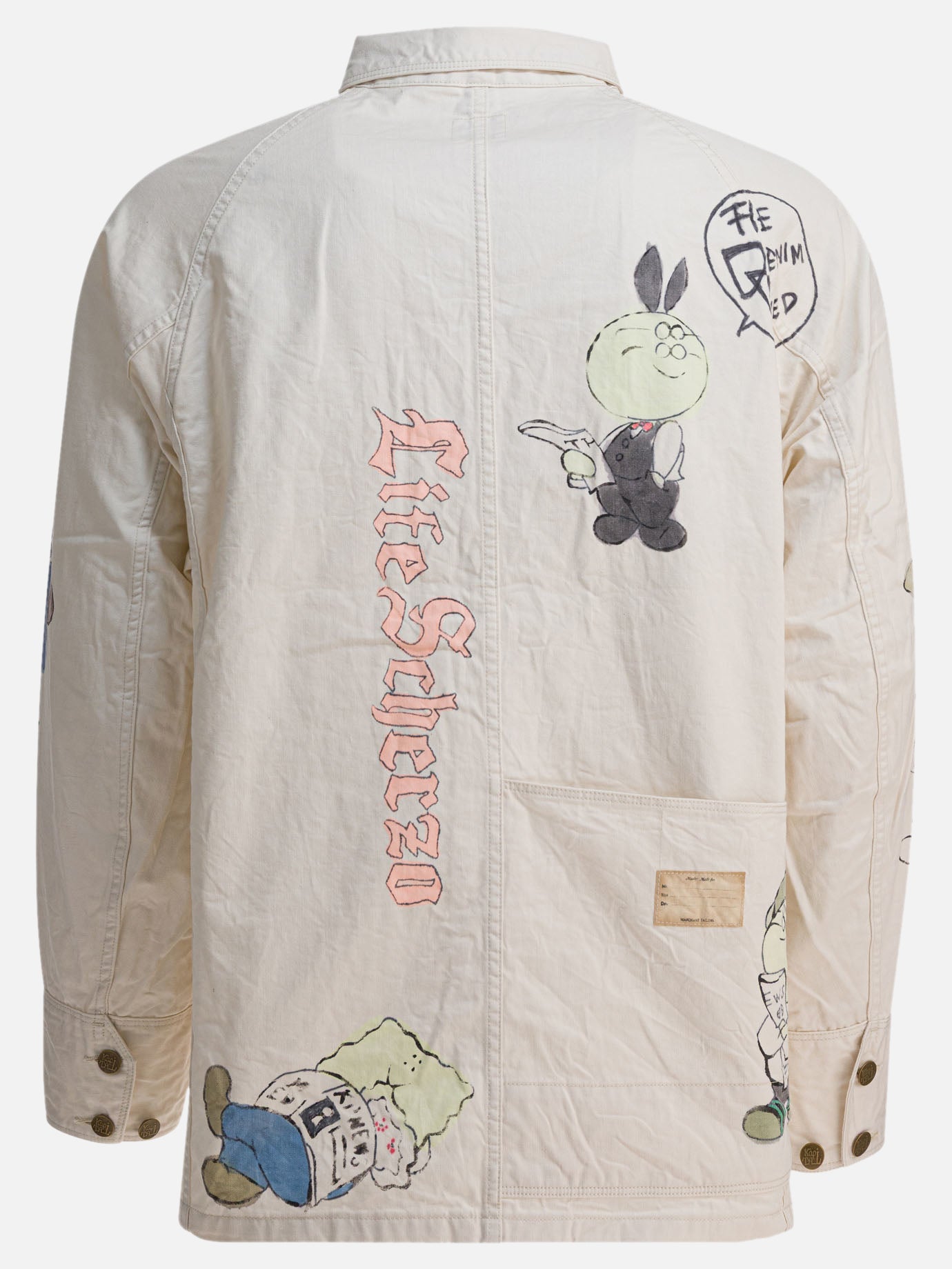 Giacche overshirt Graphics  Beige - KAPITAL Uomo | PDP | VIETTI Online Store | thumbnail_2