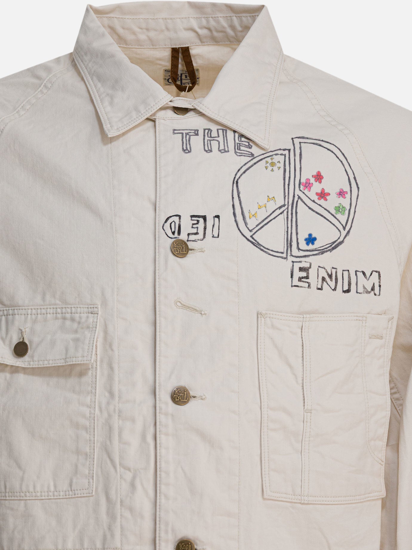 Giacche overshirt Graphics  Beige - KAPITAL Uomo | PDP | VIETTI Online Store | Zoom-Modal_3
