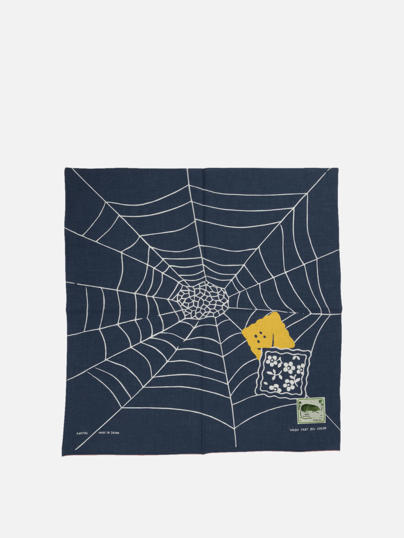 Hair clips 100% cotton  Blue - KAPITAL Men | PDP | VIETTI Online Store | Zoom-Modal
