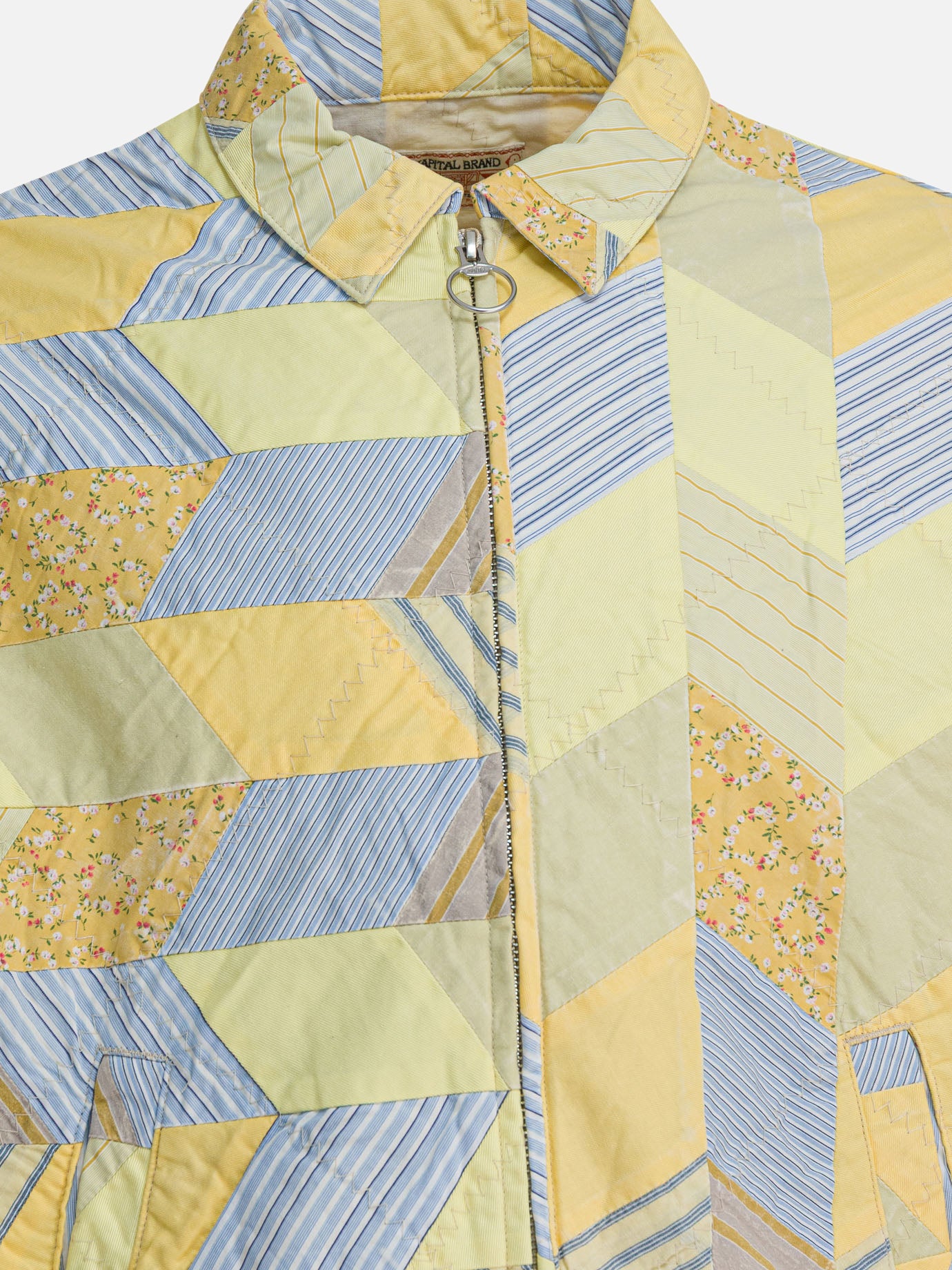 Giacche leggere & Trapuntate Graphics  Giallo - KAPITAL Uomo | PDP | VIETTI Online Store | thumbnail_3