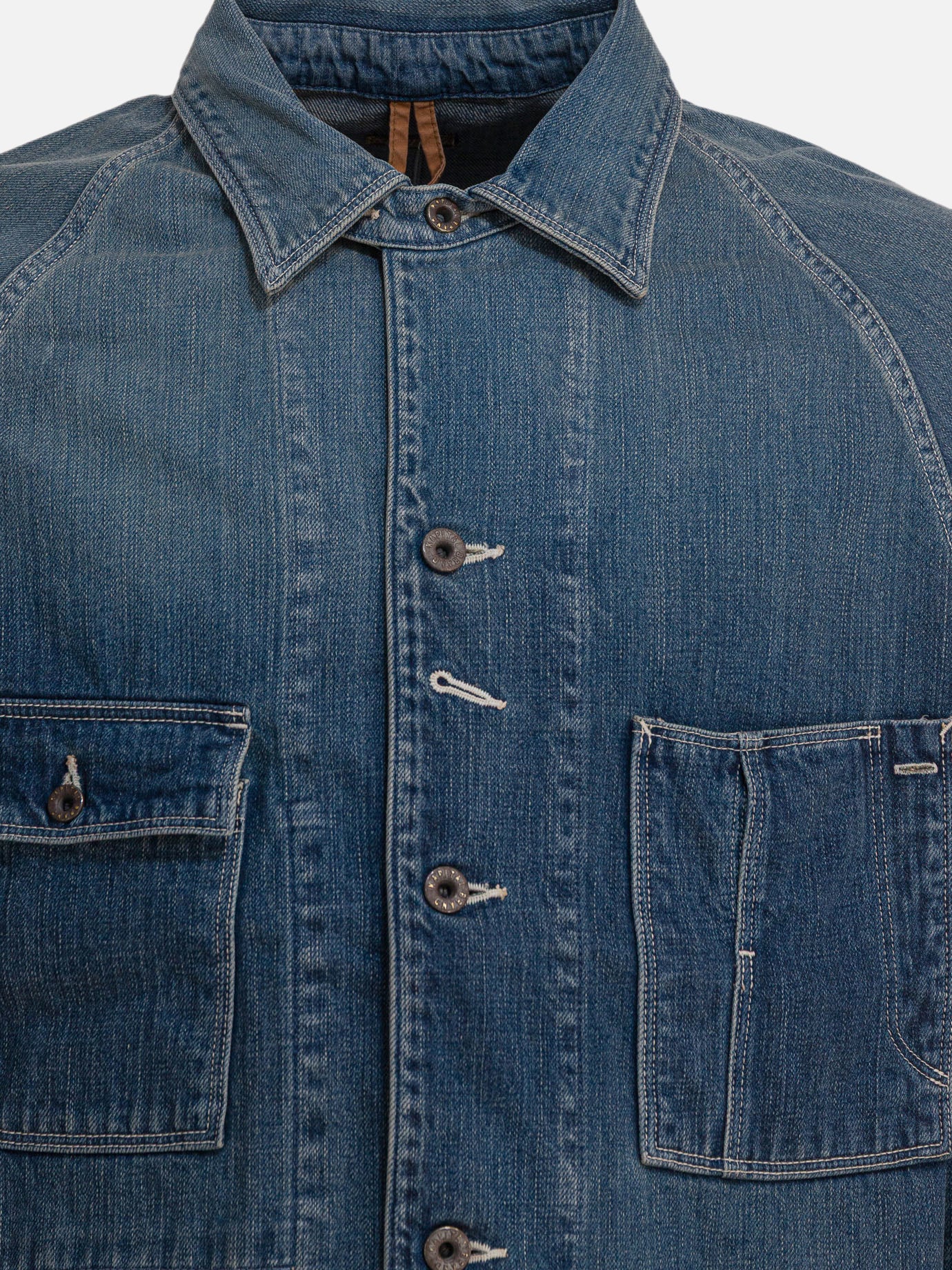 Denim jackets Solid colour  Blue - KAPITAL Men | PDP | VIETTI Online Store | thumbnail_3