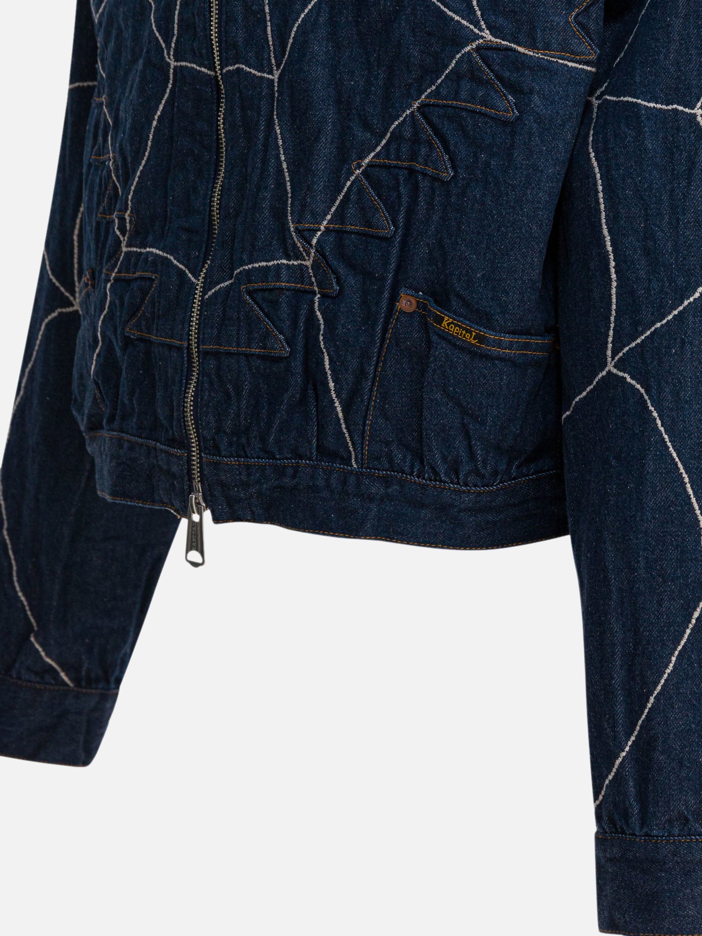 Denim jackets Embroidered  Blue - KAPITAL Men | PDP | VIETTI Online Store | Zoom-Modal_4
